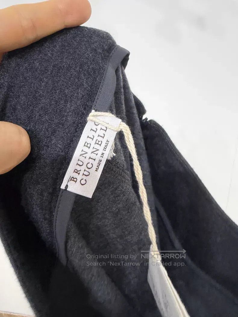 Brunello Cucinelli Brunello Cucinelli size S A-line midi skirt goat cashmere g Size 22" - 5 Thumbnail