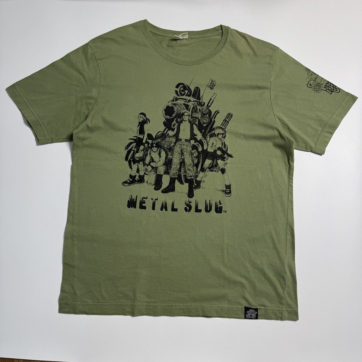 Playstation Metal slug PS2 video game promo tee gameboy nintendo sega Size US L / EU 52-54 / 3 - 1 Thumbnail