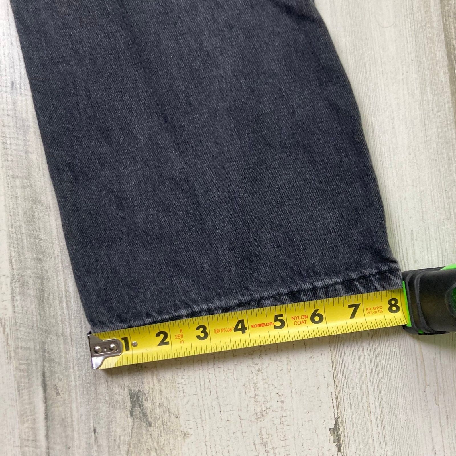 Aeropostale Aeropostale Ripped Black 90s Baggy Ripped Jeans Size US 31 - 8 Thumbnail
