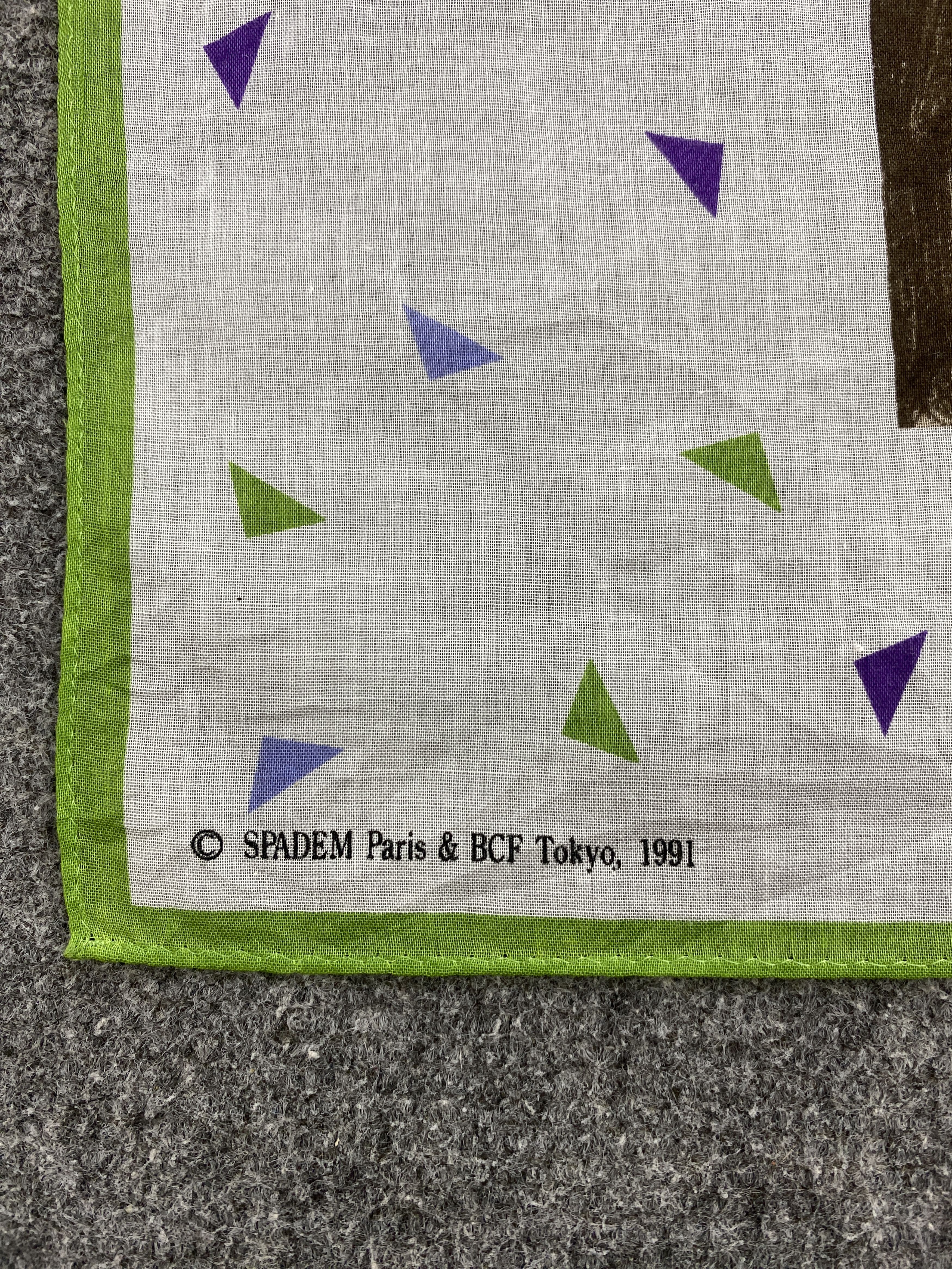 Vintage Picasso Art Bandana Handkerchief Neckerchief HKC0730 Size ONE SIZE - 5 Thumbnail