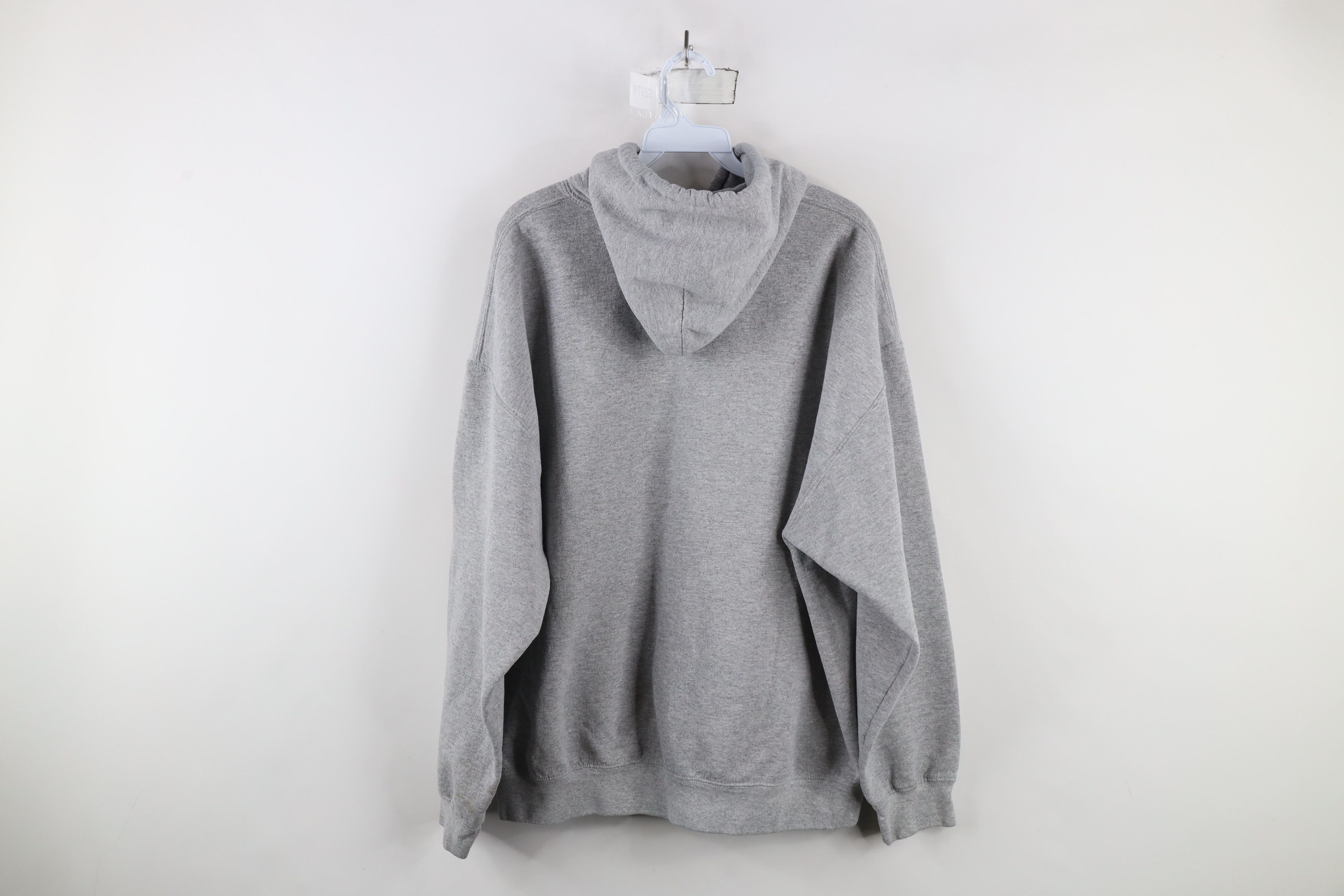 Vintage Vintage 90s Streetwear Hoodie Sweatshirt Heather Gray Size US XL / EU 56 / 4 - 8 Thumbnail