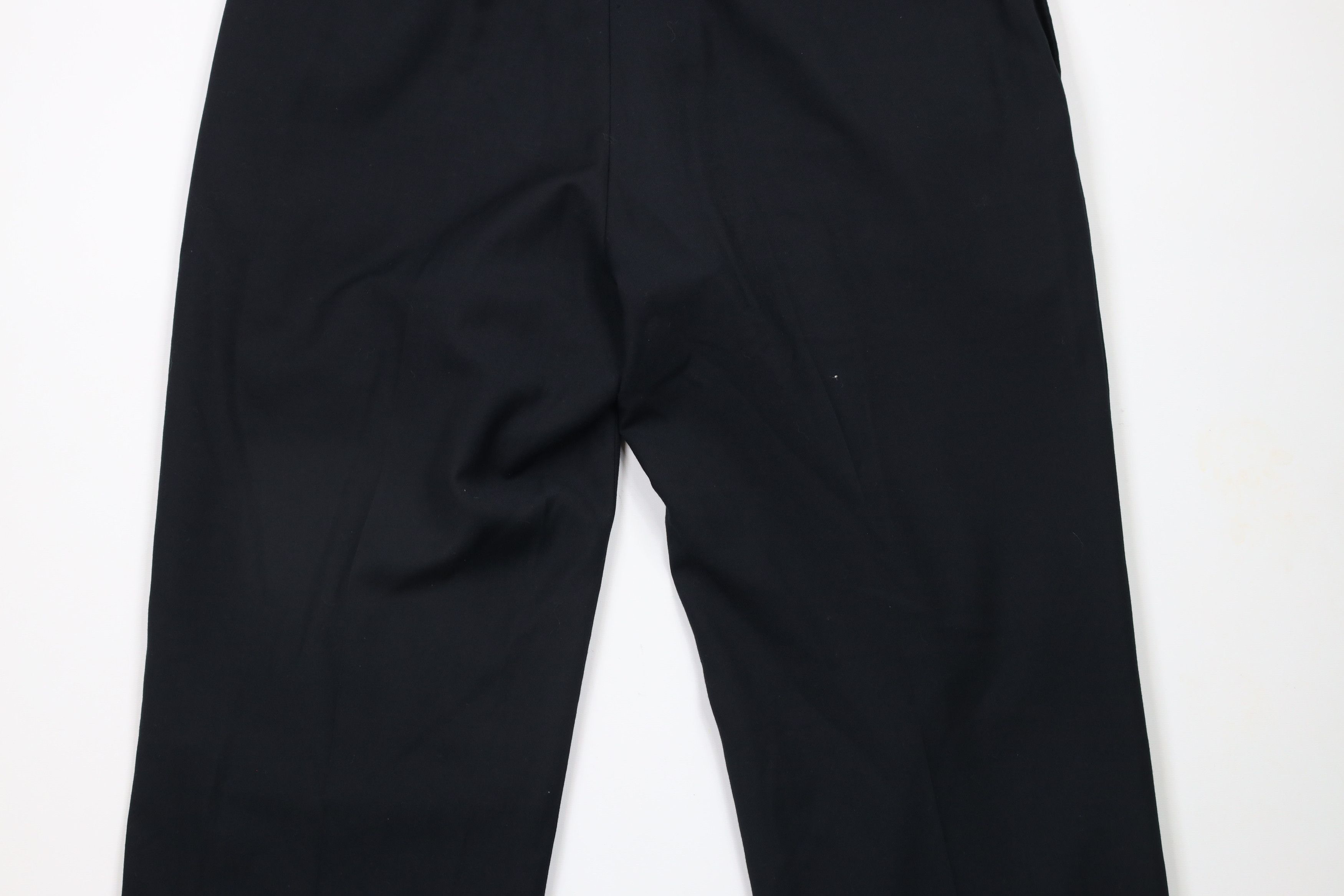 Ralph Lauren × Vintage Vintage Ralph Lauren Rayon Blend Wide Leg Chino Pants Black Size US 36 / EU 52 - 11 Thumbnail