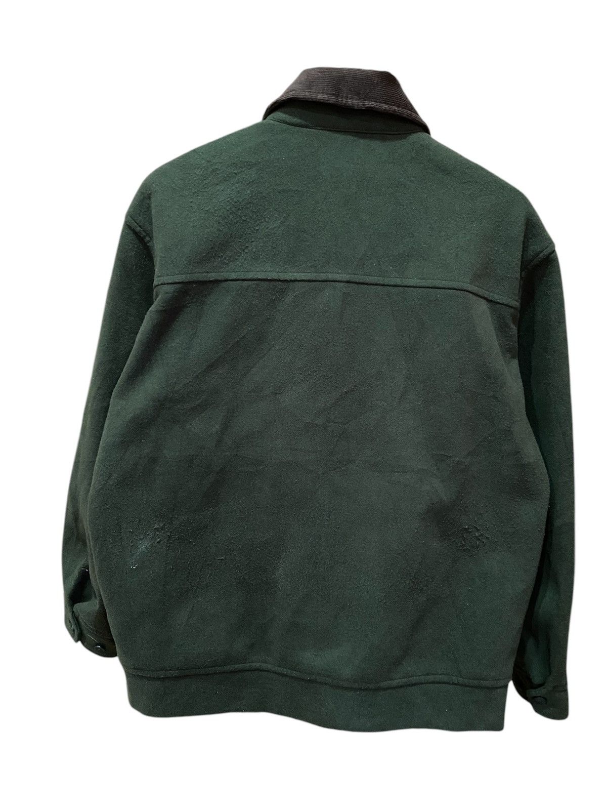 Global Work WoollyTec Jacket – Classic Green Workwear Style