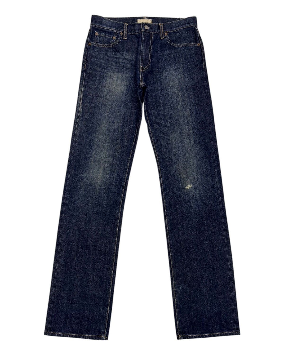 Jean × Undercover × Uniqlo VINTAGE UNIQLO BLUE JEANS JAPAN DISTRESSED DENIM Size US 31 - 7 Thumbnail
