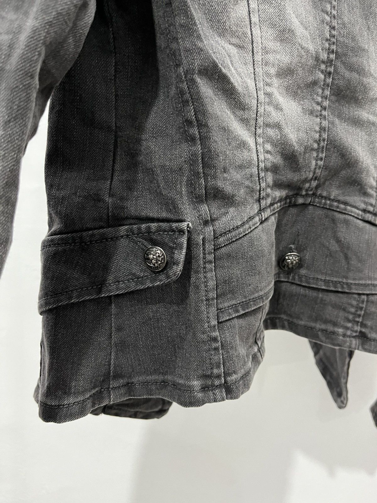 Share Spirit Homme LESHOP JEANS NAPOLEON JACKET BUTTONLESS Size US S / EU 44-46 / 1 - 4 Thumbnail