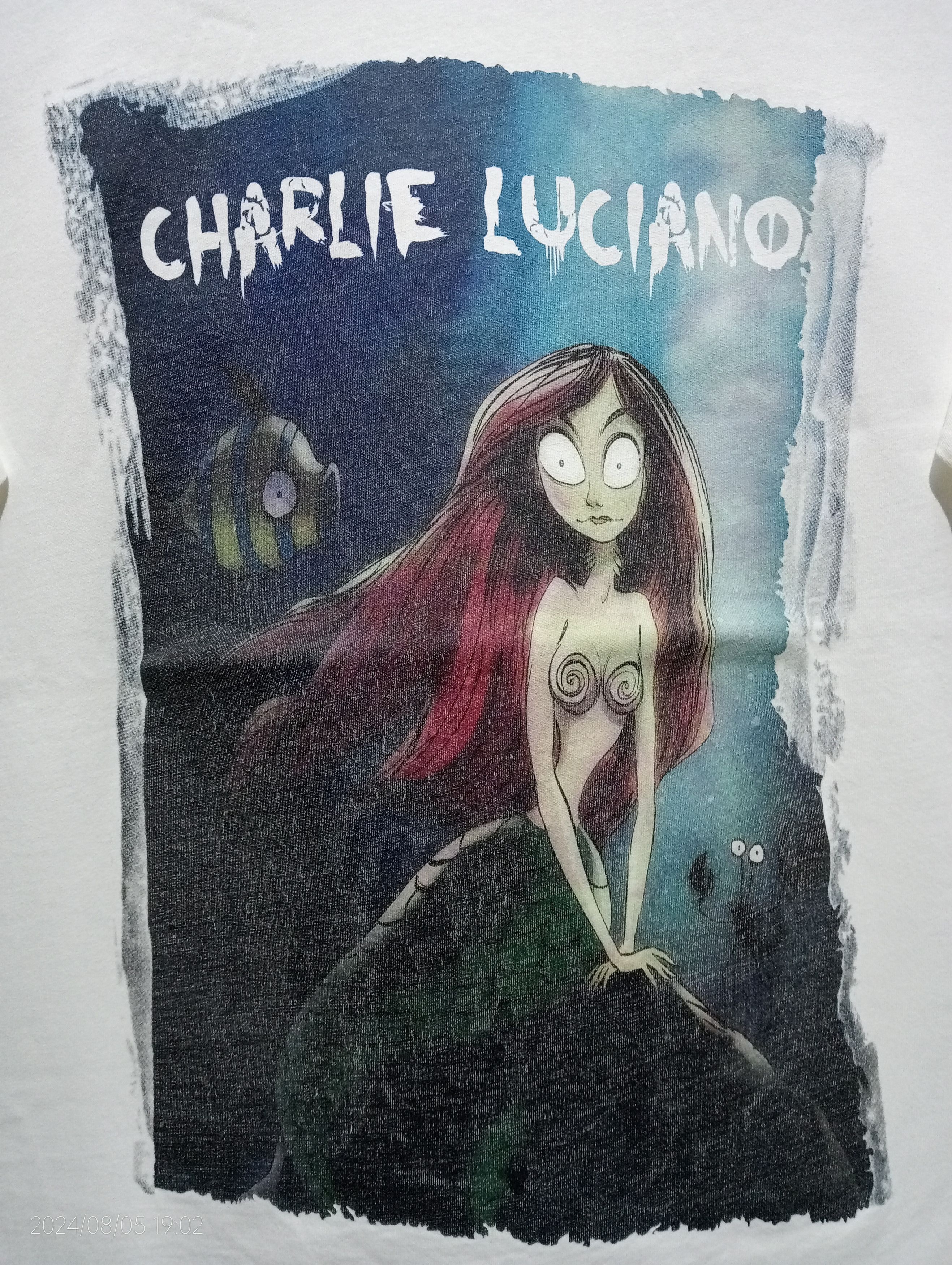 Designer Vintage Charlie Luciano Milano Tee Very Rare Size US S / EU 44-46 / 1 - 2 Thumbnail