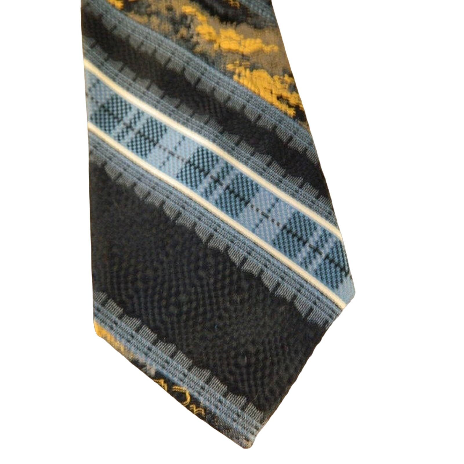 Vintage Vintage Dark Blue Carriage Cravats Necktie Size ONE SIZE - 3 Thumbnail