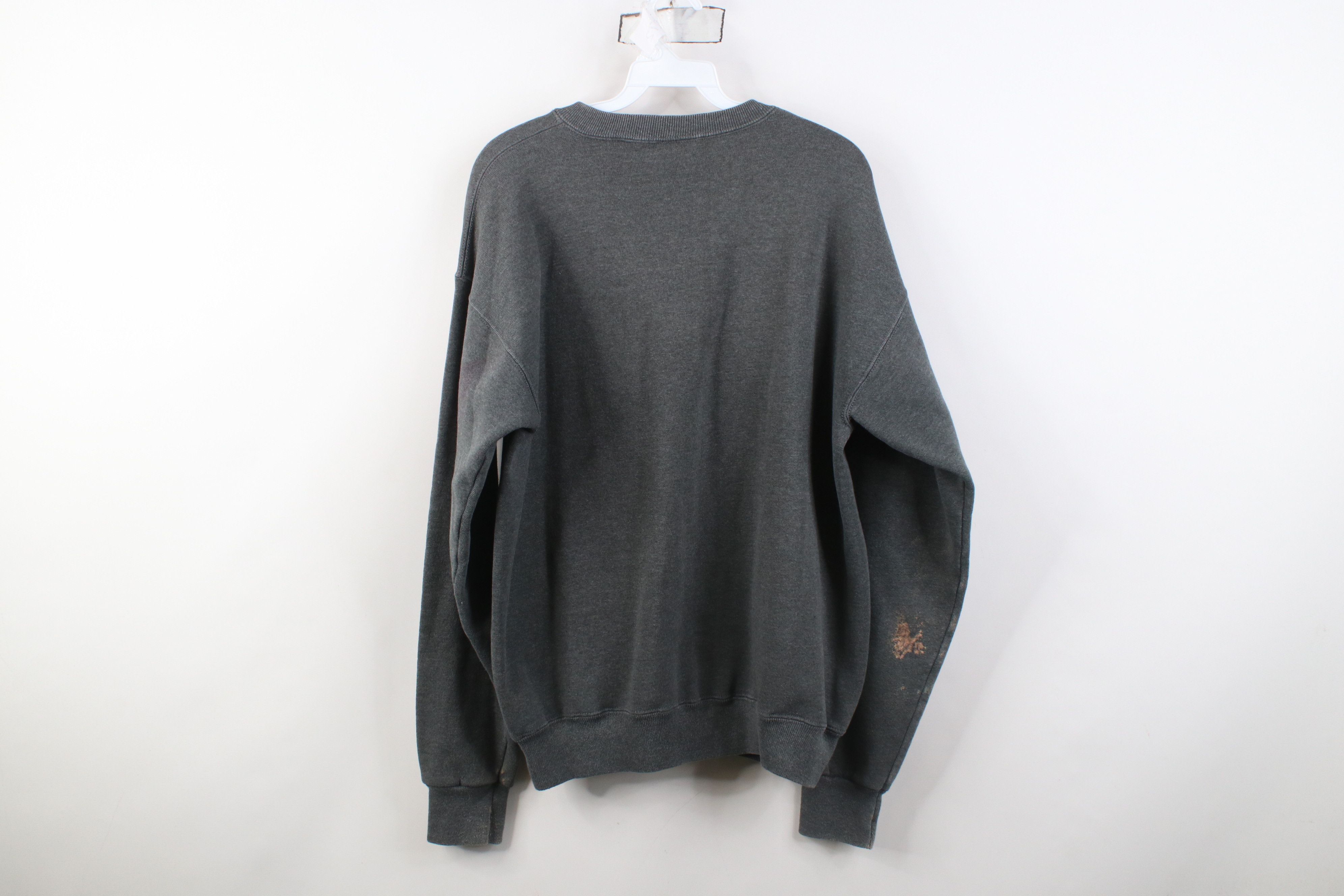 Vintage Vintage 90s USA Olympics Crewneck Sweatshirt Gray USA Size US L / EU 52-54 / 3 - 13 Thumbnail