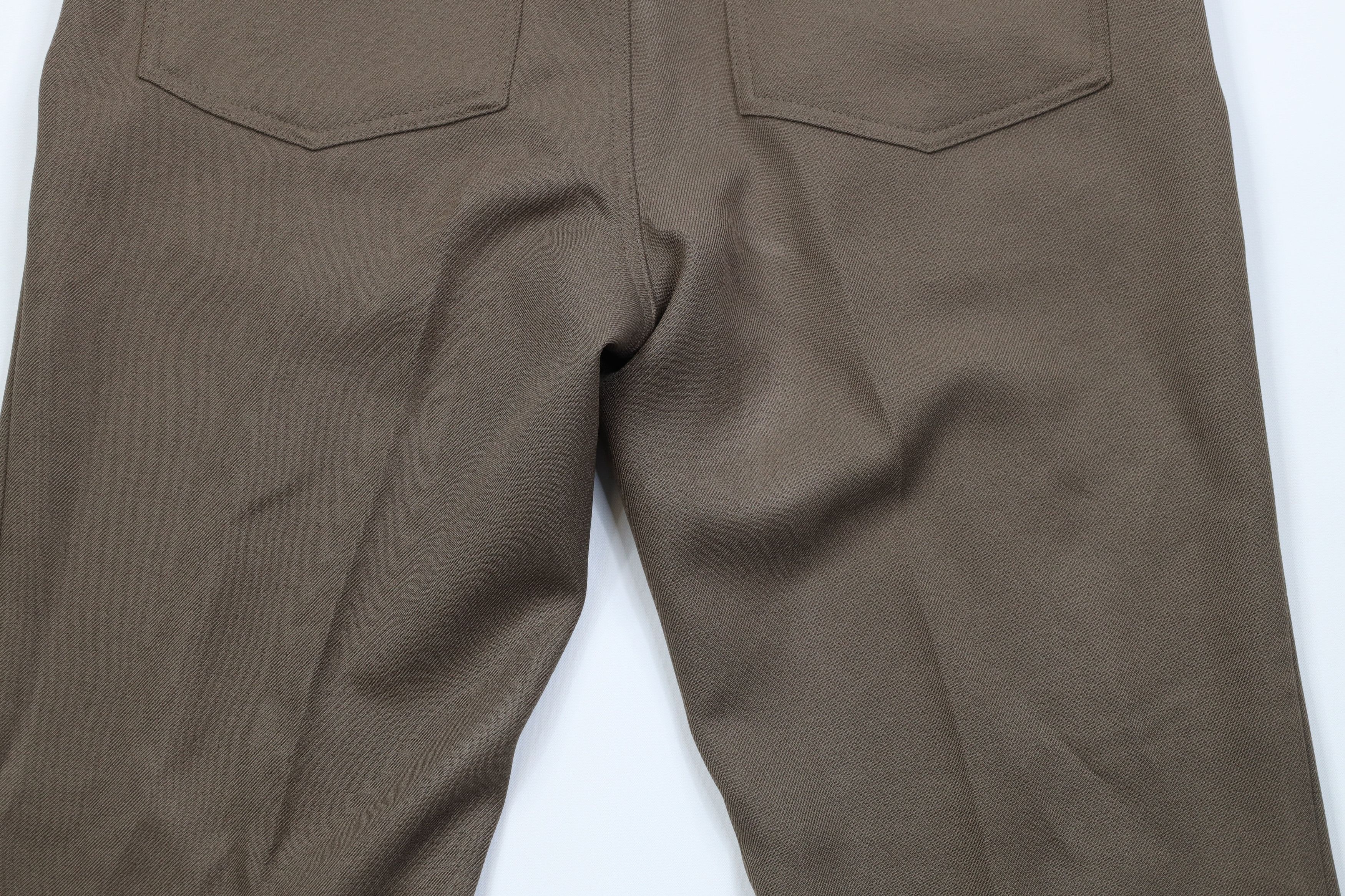 Vintage Vintage 90s Streetwear Flared Wide Leg Chino Pants Brown Size US 32 / EU 48 - 11 Thumbnail