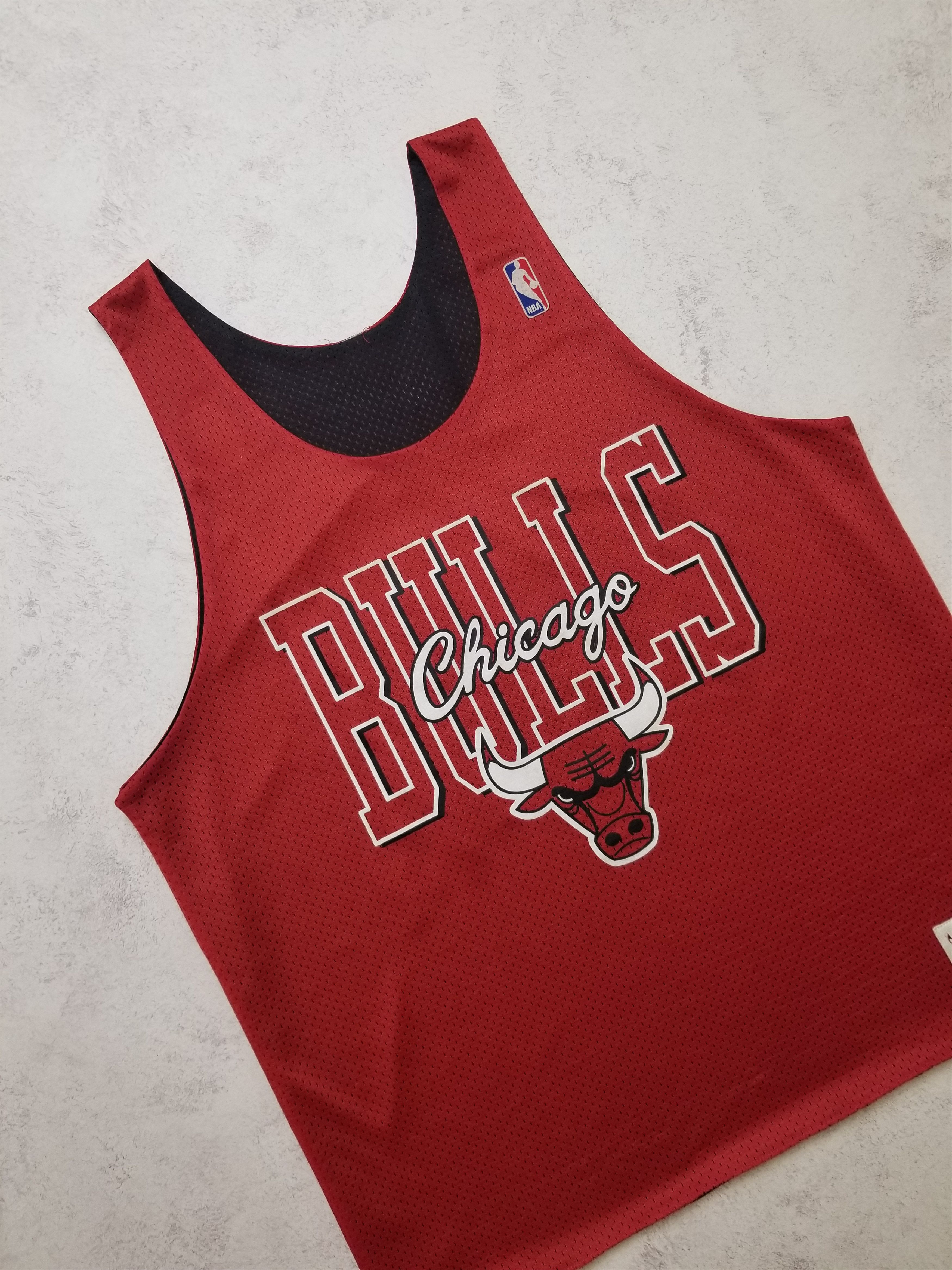 Mitchell & Ness Chicago Bulls NBA Basketball Double-Sided Jersey Size US XL / EU 56 / 4 - 15 Thumbnail