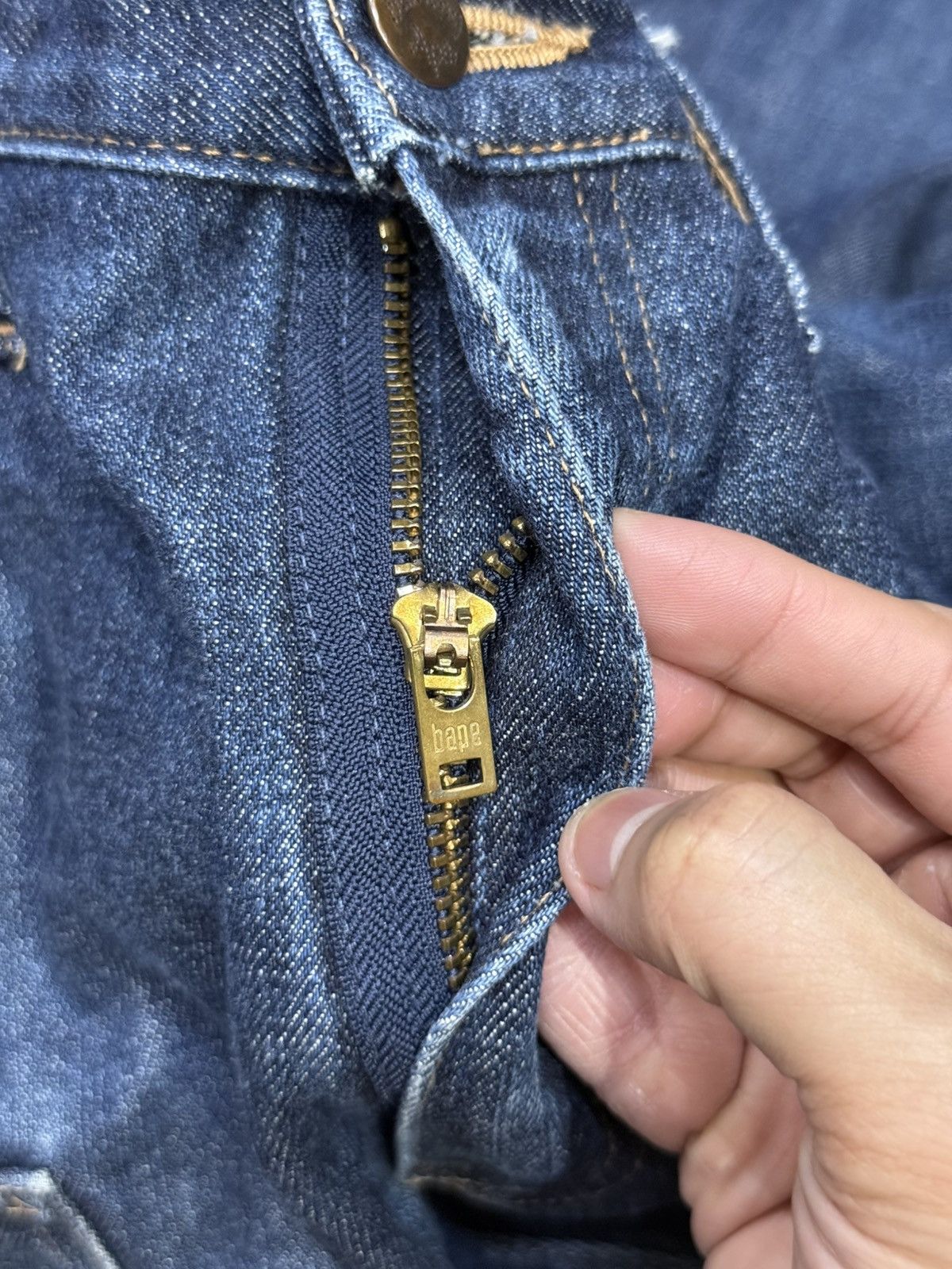 Bape Vintage Bape Double Knee Carpenter Baggy Pants Size US 37 - 20 Thumbnail