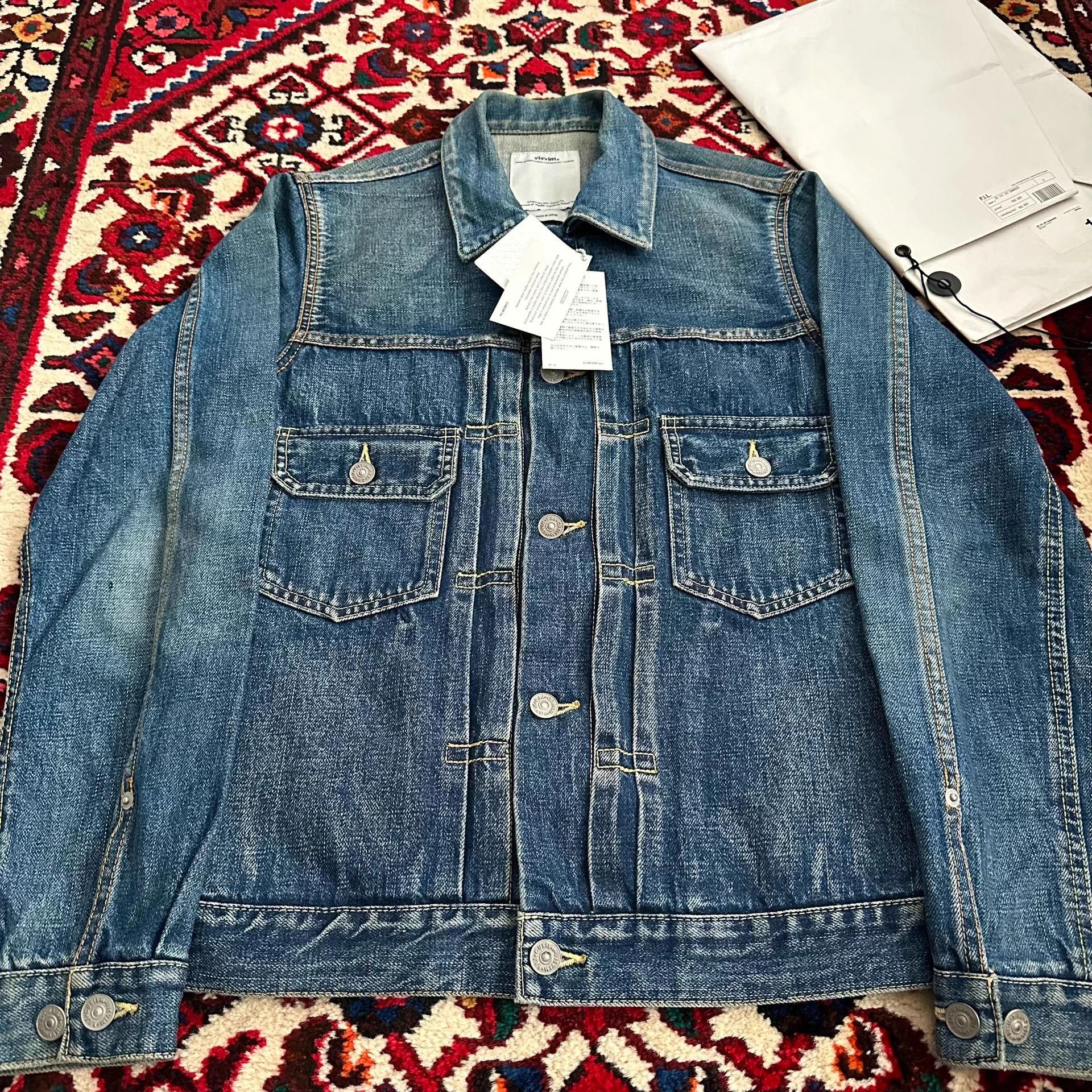 Visvim visvim 14aw 101 JKT denim jacket size 1 excellent Size US XS / EU 42 / 0 - 3 Thumbnail