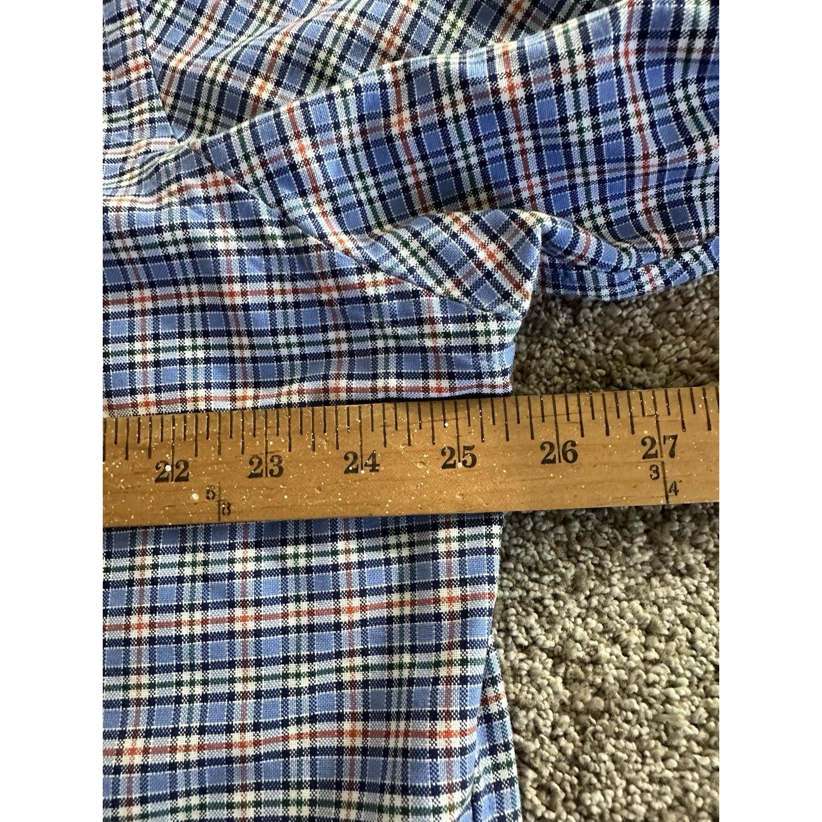 Polo Ralph Lauren Ralph Lauren Dress Shirt Mens XL Plaid Flesh Pony Size US XL / EU 56 / 4 - 7 Thumbnail