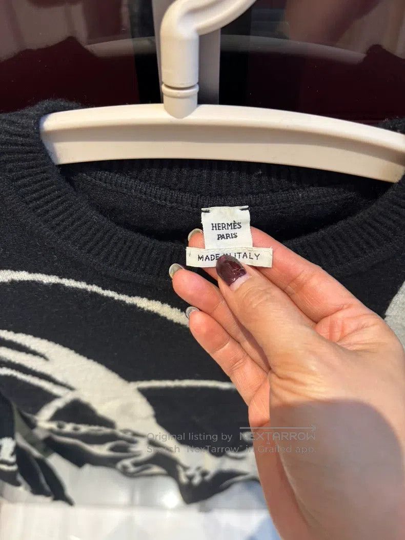Hermes Hermes Cashmere Sweater Size XS / US 0-2 / IT 36-38 - 6 Thumbnail