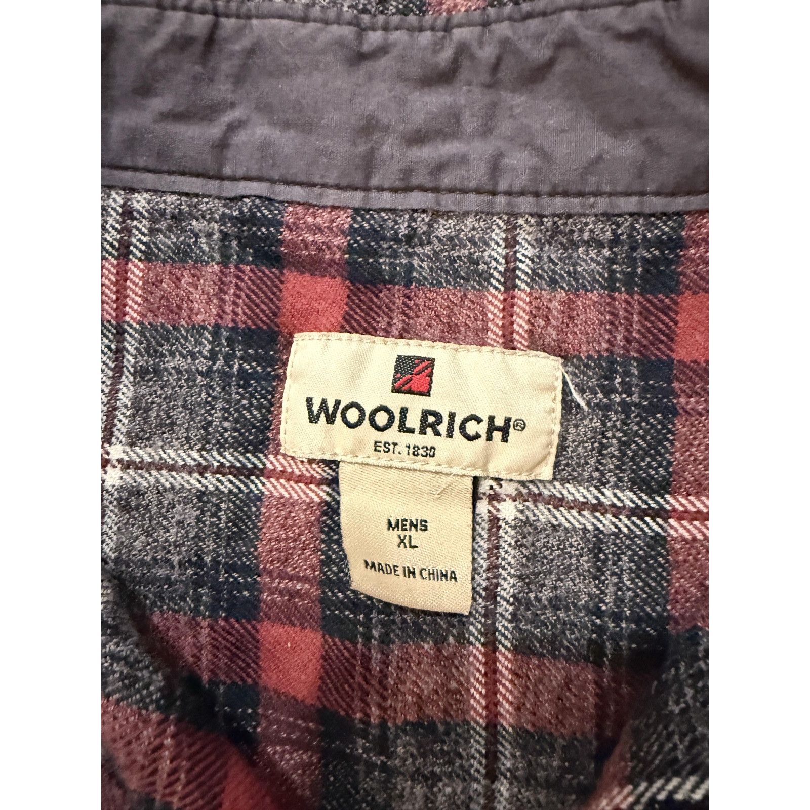 Woolrich Woolen Mills Woolrich Y2K Shirt Men XL Plaid Flannel Long Sleeve Gorpcore Size US XL / EU 56 / 4 - 4 Thumbnail