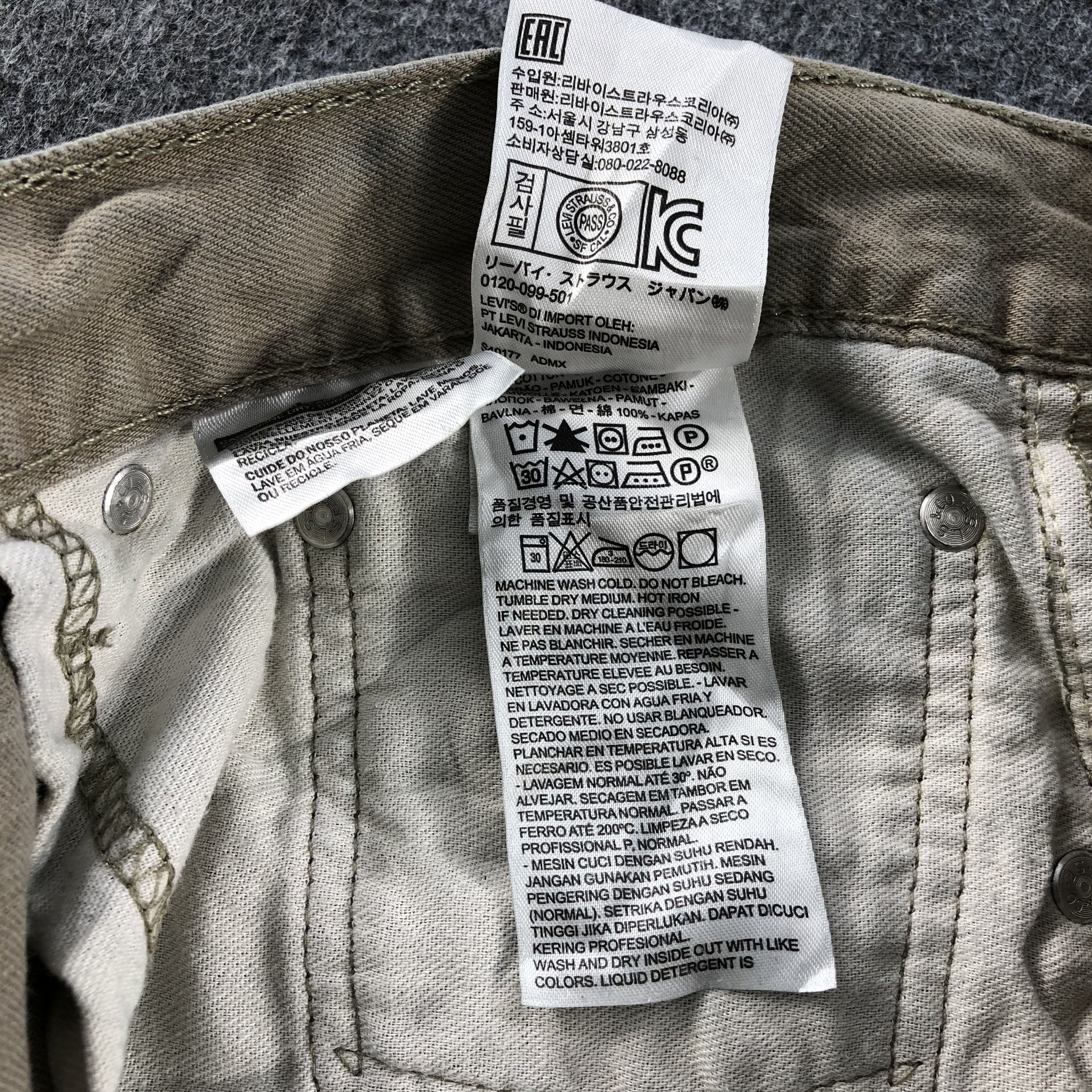 Levi's Vintage Levis 505 Jeans-J1143 Size US 34 / EU 50 - 10 Thumbnail