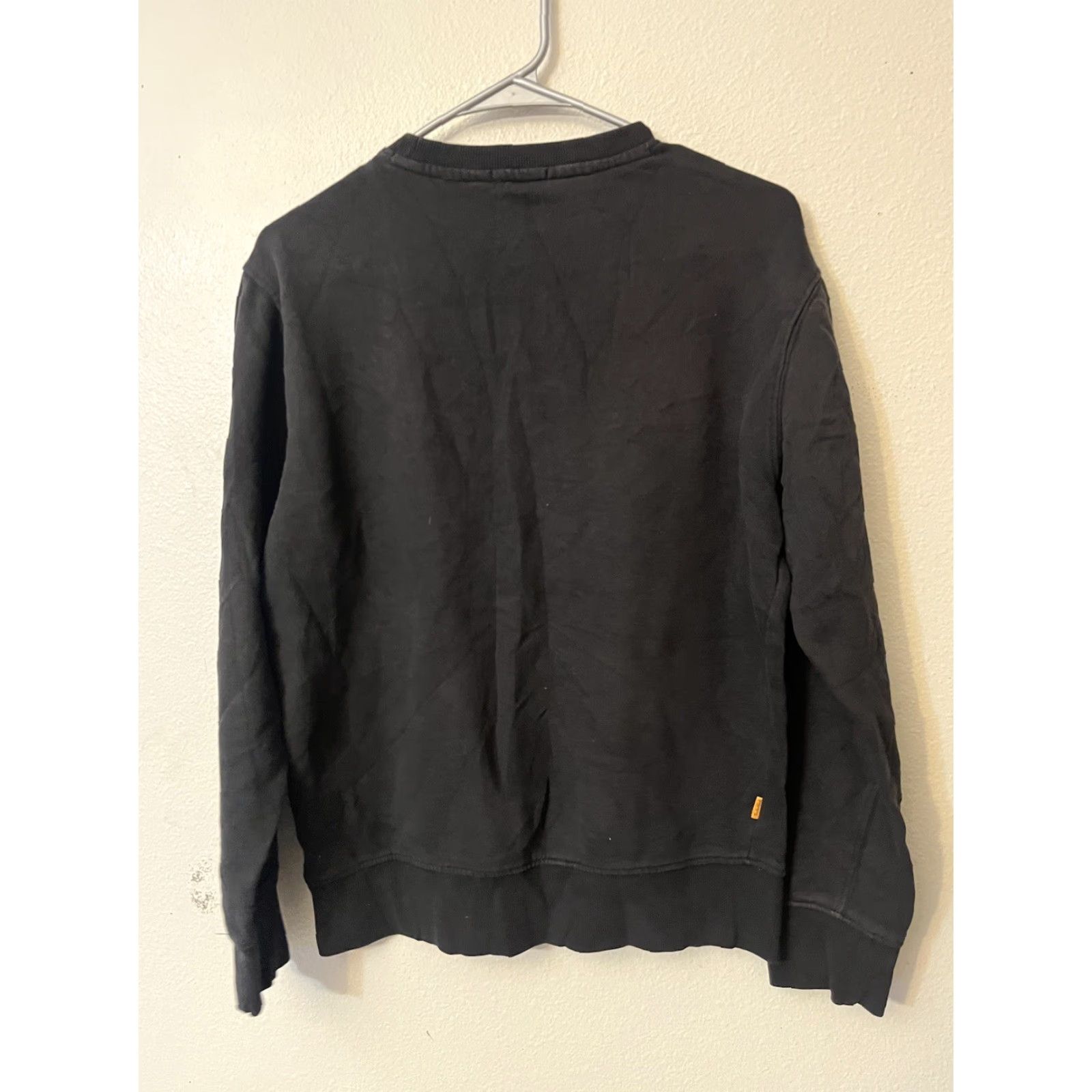 Timberland Timberland Mens Black Logo Crew Neck Fleece Knit Sweater Size Small Size US S / EU 44-46 / 1 - 3 Thumbnail