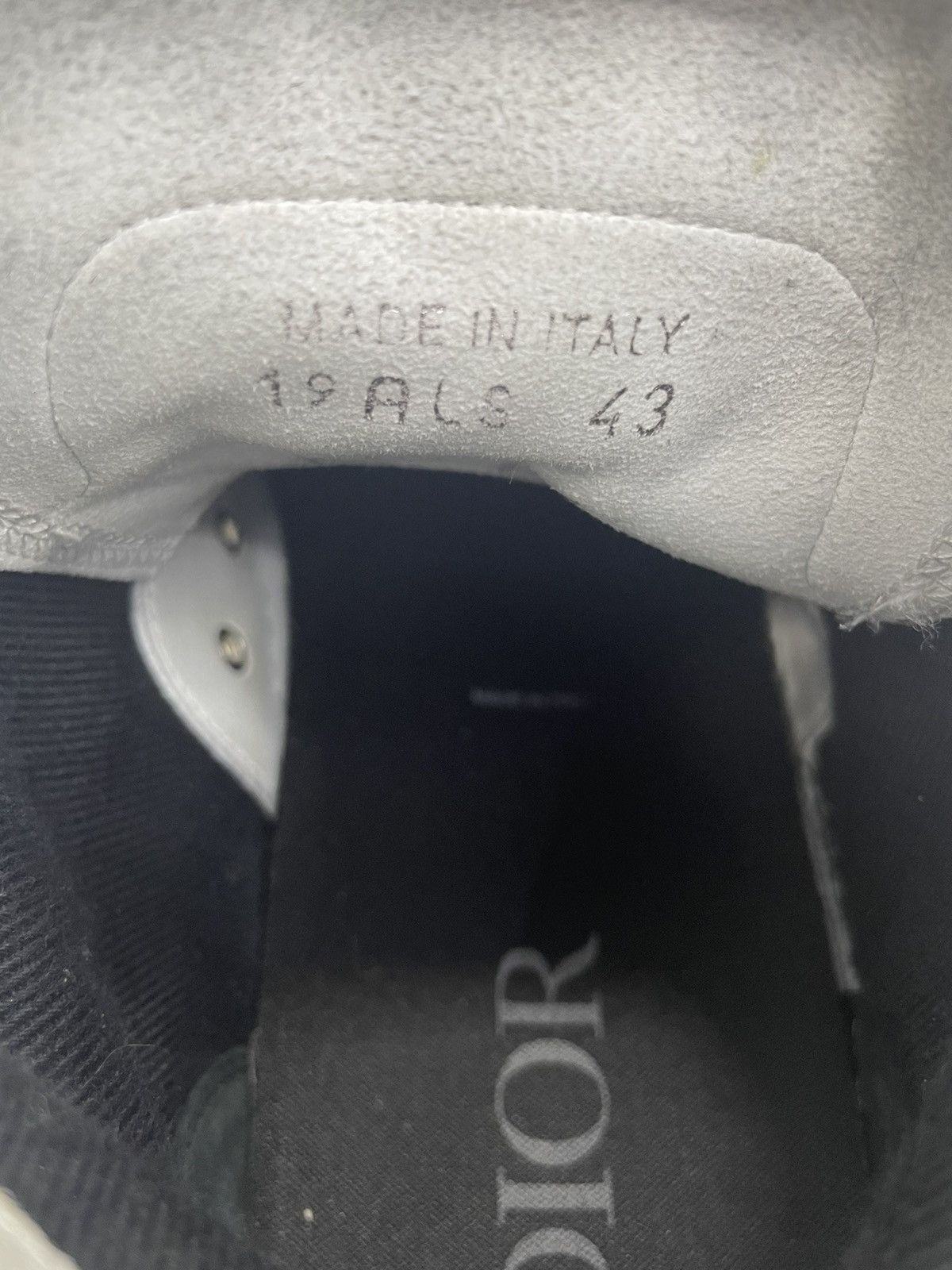 Dior Dior b23 Hi-top black and white Size US 10 / EU 43 - 7 Thumbnail