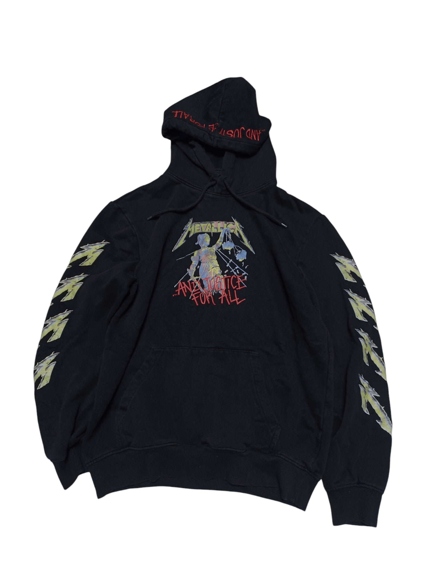 Metallica METALLICA X HM 2021 FIRE JUSTICE FOR ALL HOODIE Size US S / EU 44-46 / 1 - 1 Thumbnail