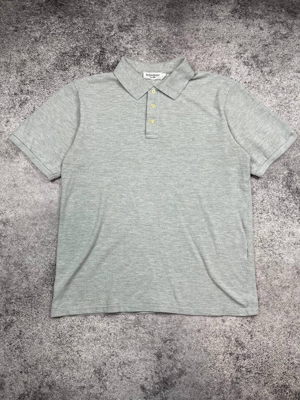 Ysl Yves Saint Laurent Polo Small Logo Luxury