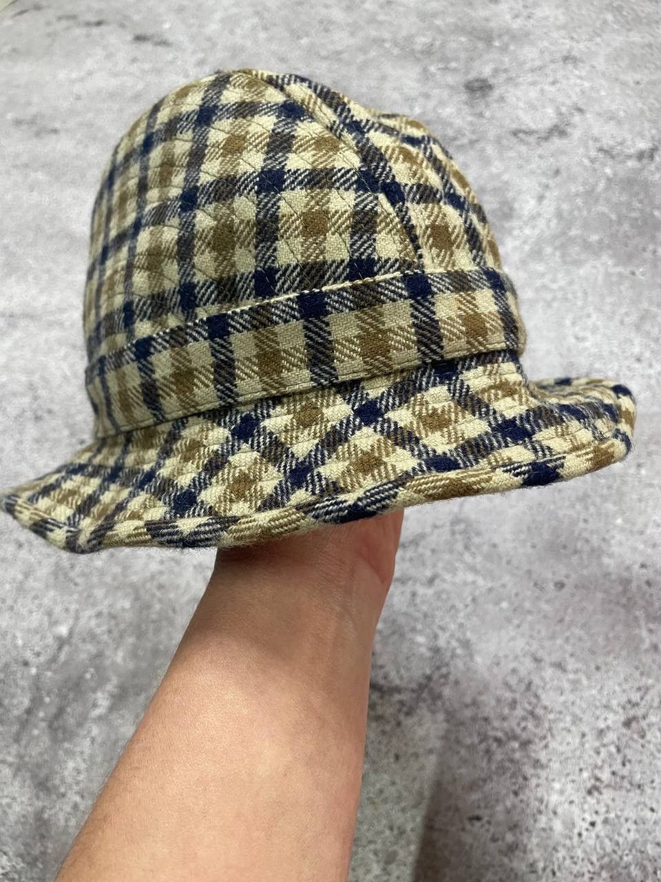 Aquascutum × Vintage Aquascutum Vintage Rare Hat Size ONE SIZE - 4 Thumbnail