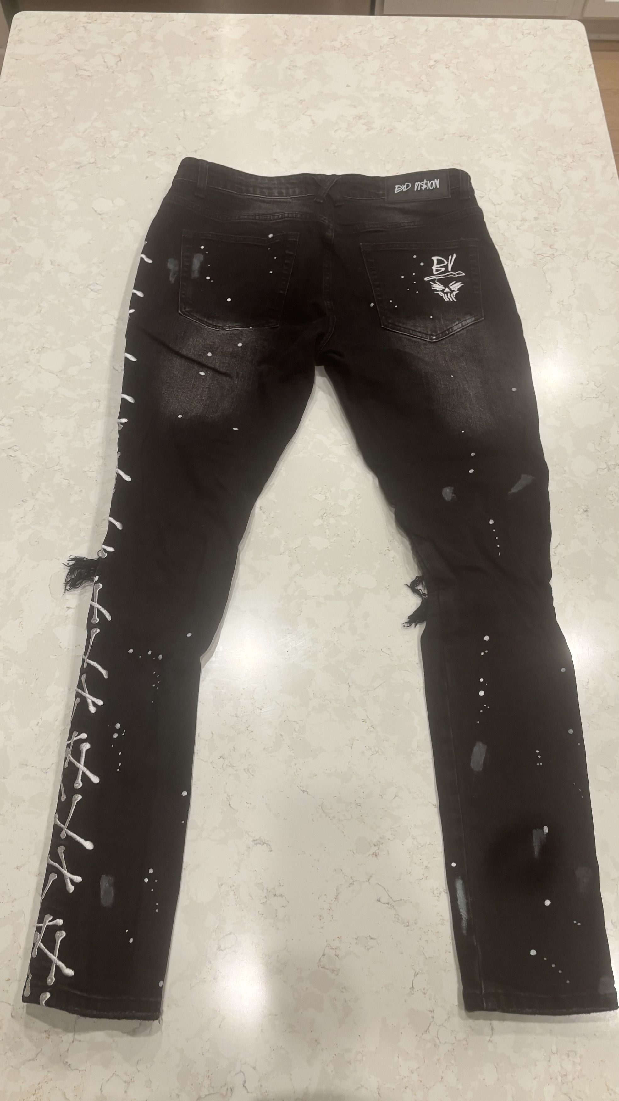 Other BXD Vision Falling Bone Jeans Size US 34 / EU 50 - 2 Thumbnail