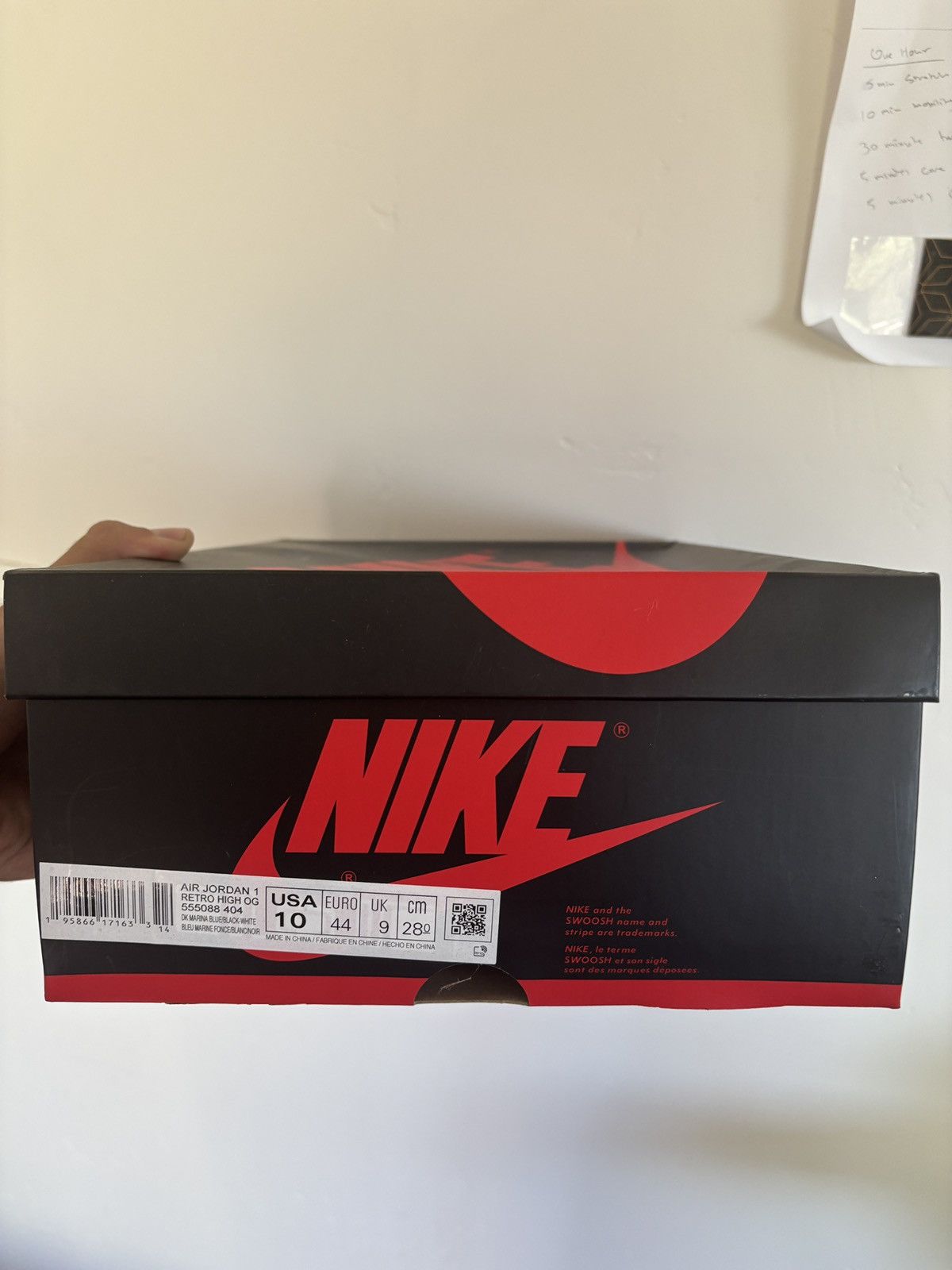 Jordan Brand Jordan 1 High Marina Blue Size US 10 / EU 43 - 7 Thumbnail