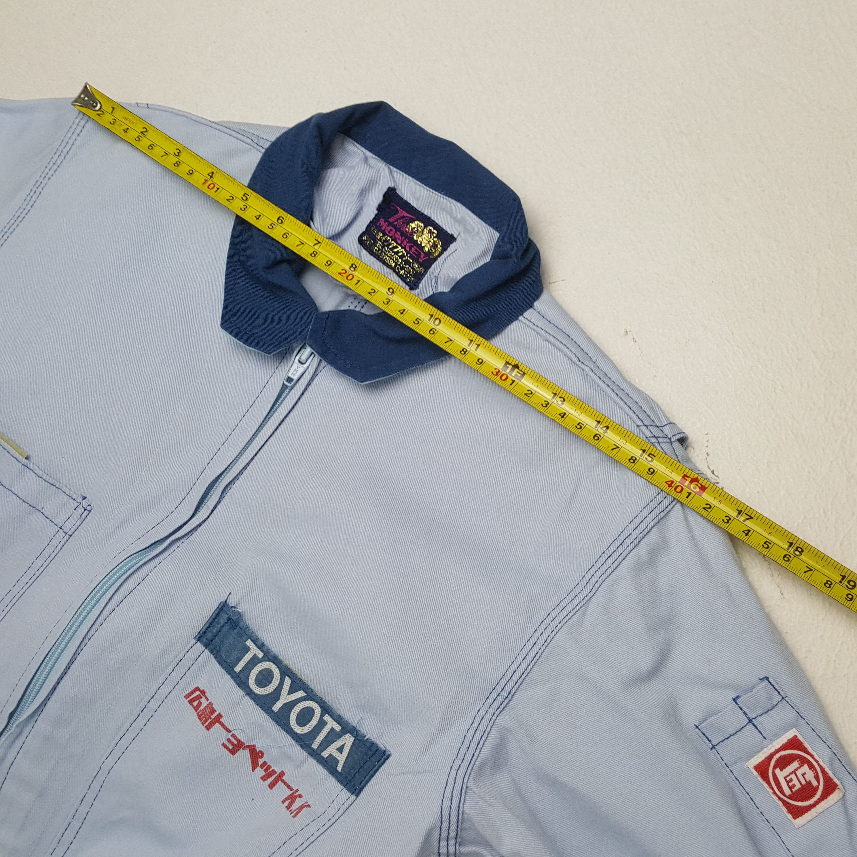 Vintage Vintage TOYOTA Japanese Racing Team Coverall Jacket Size US S / EU 44-46 / 1 - 9 Thumbnail