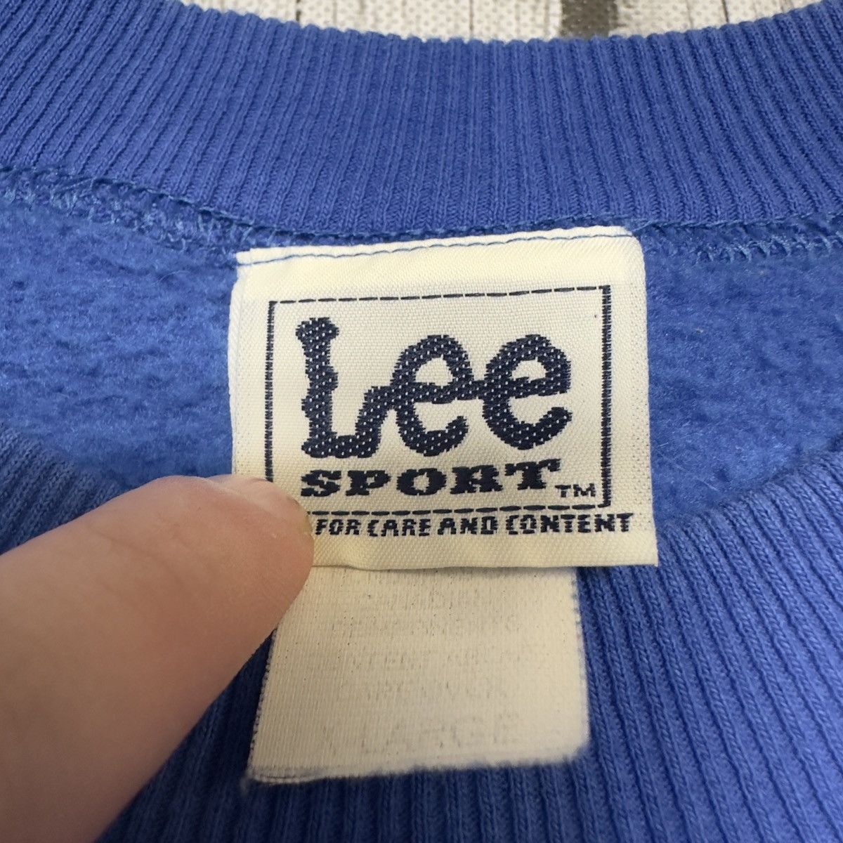 Lee × NFL × Vintage Vintage New York Giants sweatshirt Size US XL / EU 56 / 4 - 4 Thumbnail