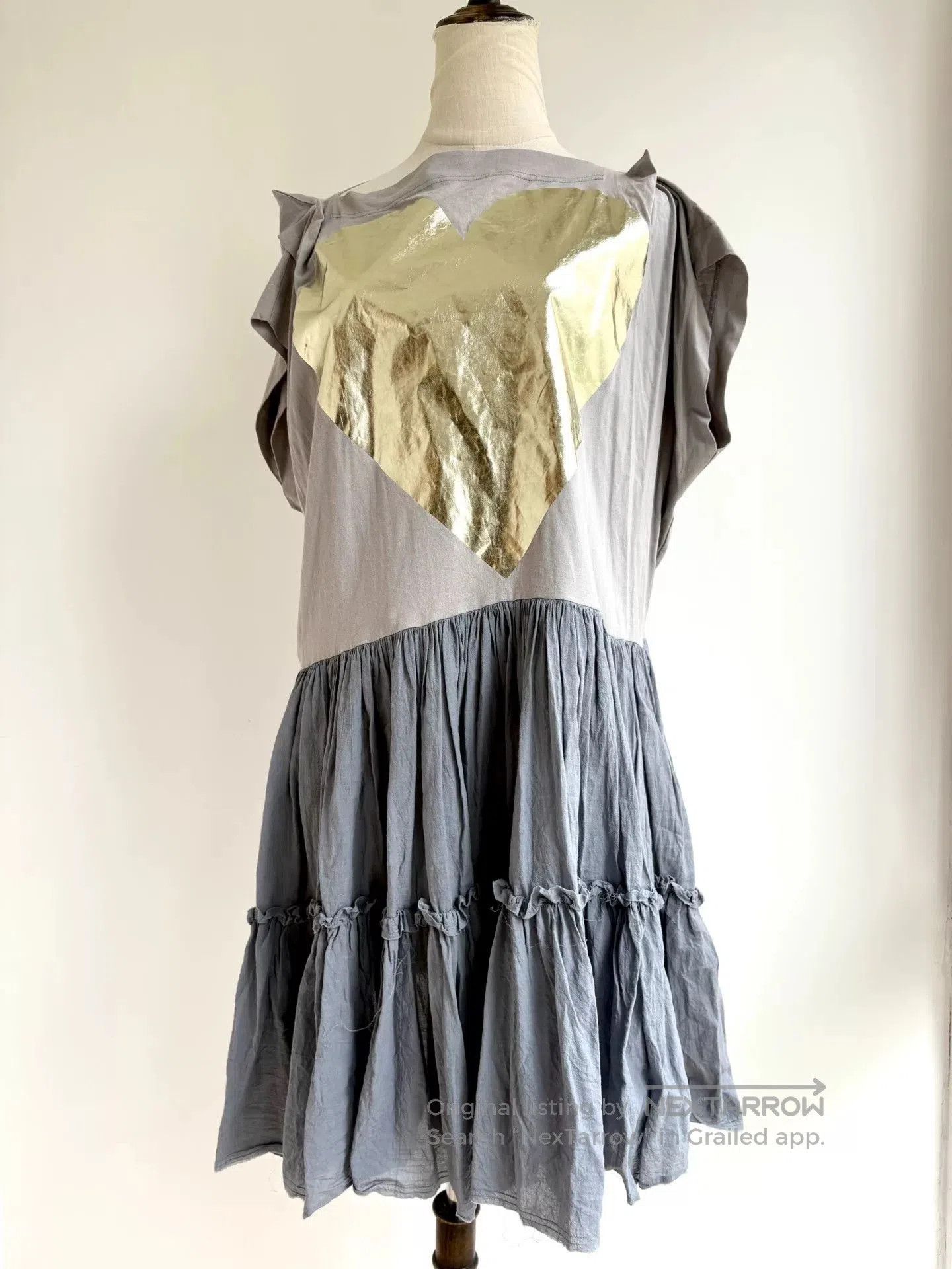 Vivienne Westwood vivienne westwood gray blue heart dress. Size XXS / US 00 / IT 34 - 6 Thumbnail