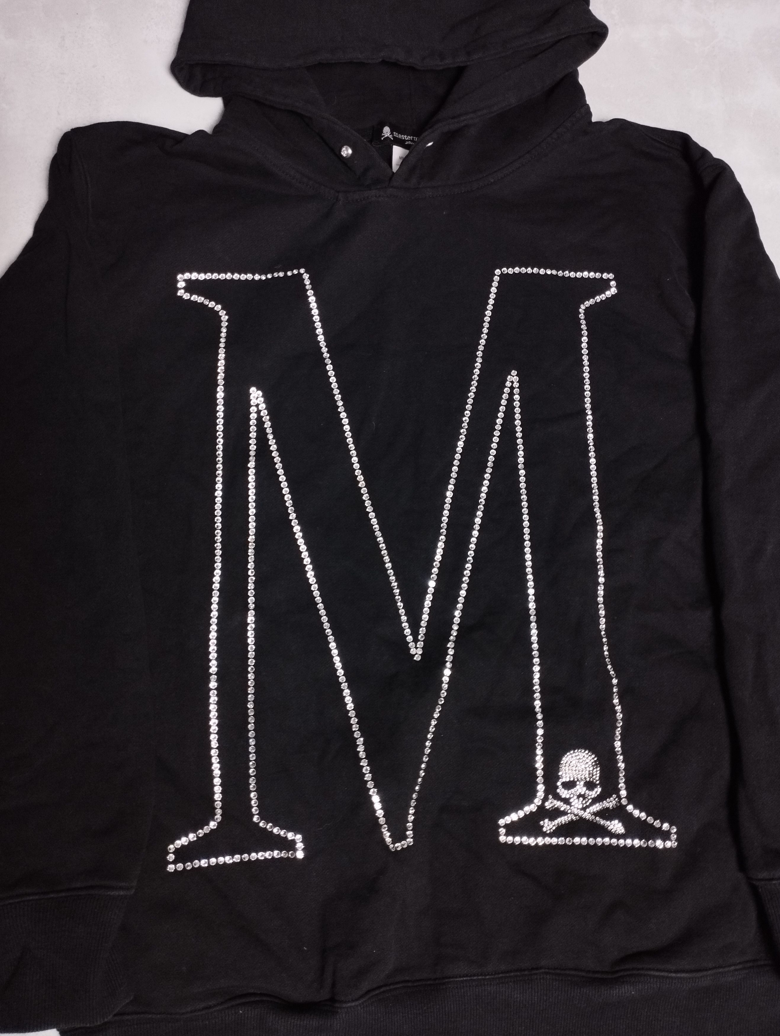 Japanese Brand × Mastermind Japan Mastermind Japan Black Diamonds Skull Logo Hoodie MMJ MMW Size US L / EU 52-54 / 3 - 5 Thumbnail