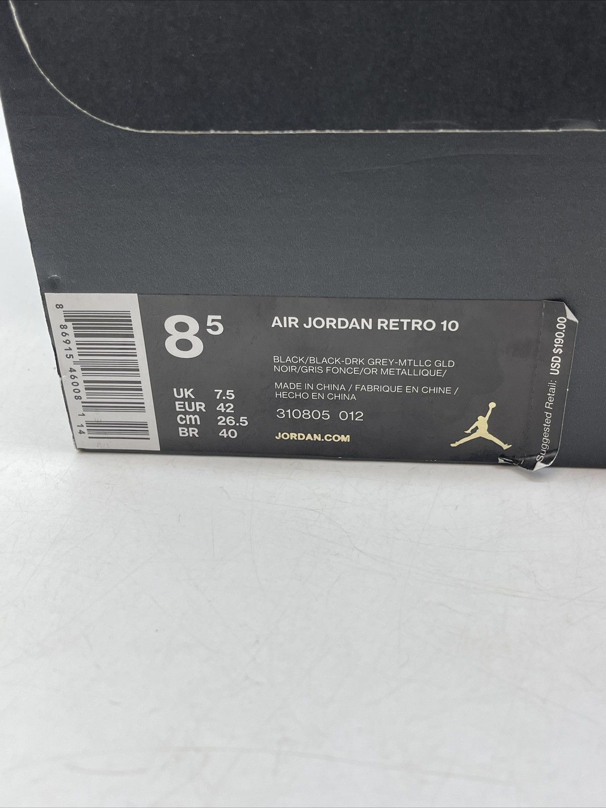 Jordan Brand Air Jordan 10 NYC Size US 8.5 / EU 41-42 - 9 Thumbnail
