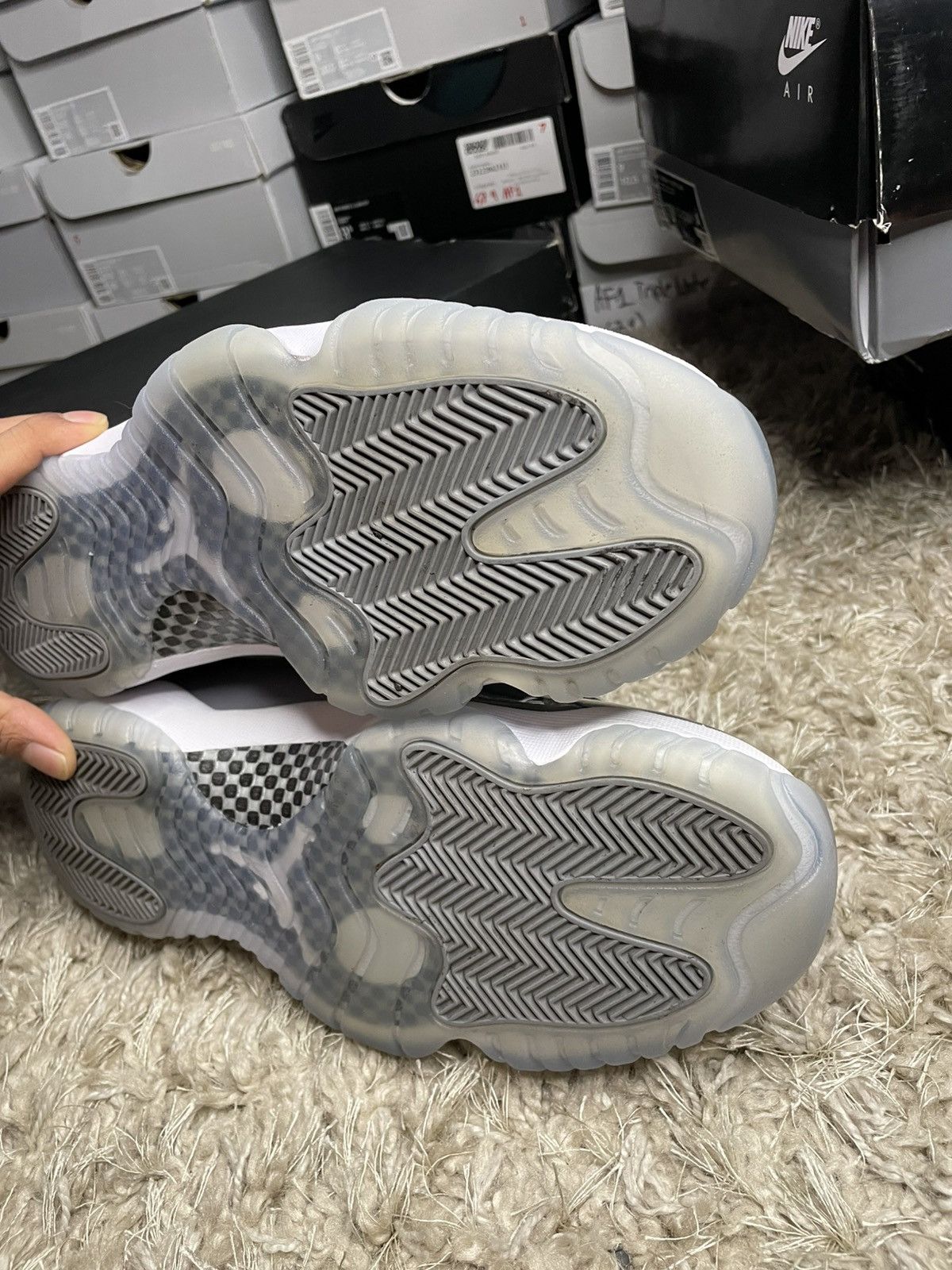 Jordan Brand Jordan 11 Low Cool Grey Size US 10.5 / EU 43-44 - 10 Thumbnail