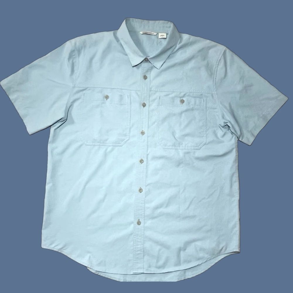 Filson Filson Shirt M Blue Ultra Light Quick Dry Outdoor Button-Up Long Sleeve Casual Mens Size US M / EU 48-50 / 2 - 1 Thumbnail
