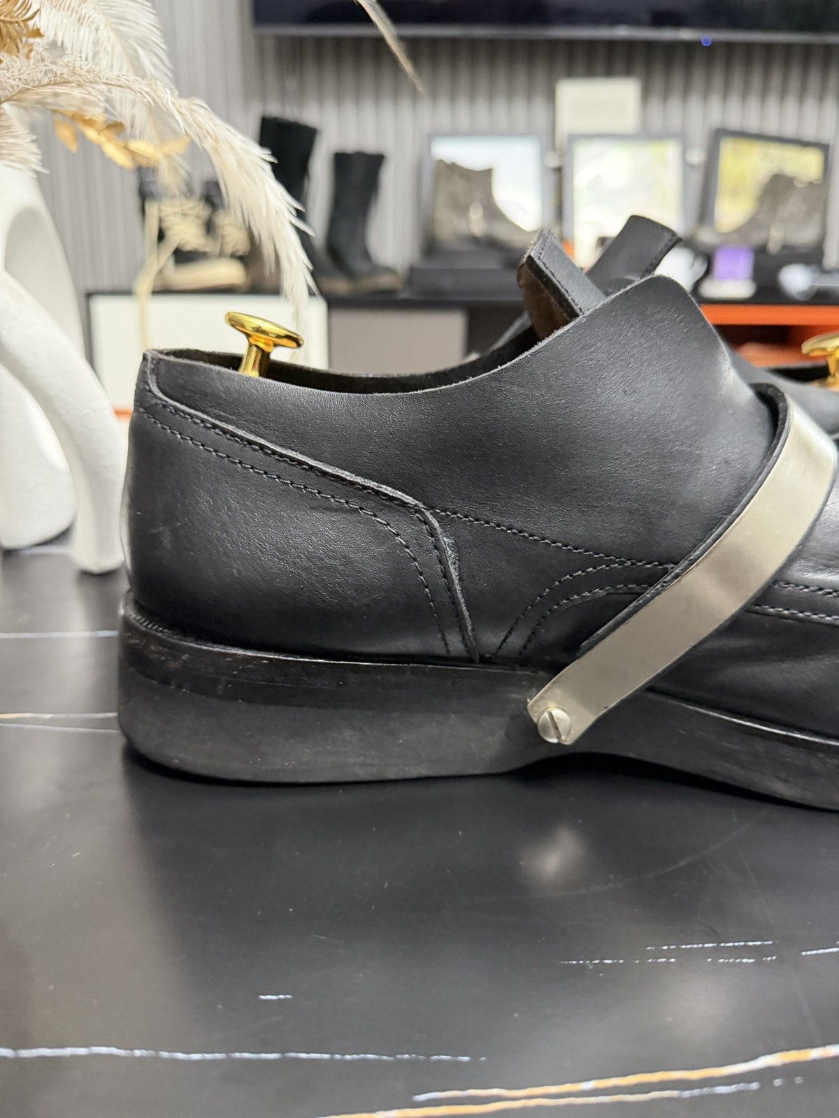 Dirk Bikkembergs F/w 1997 metal strap derbies Size US 13 / EU 46 - 13 Thumbnail