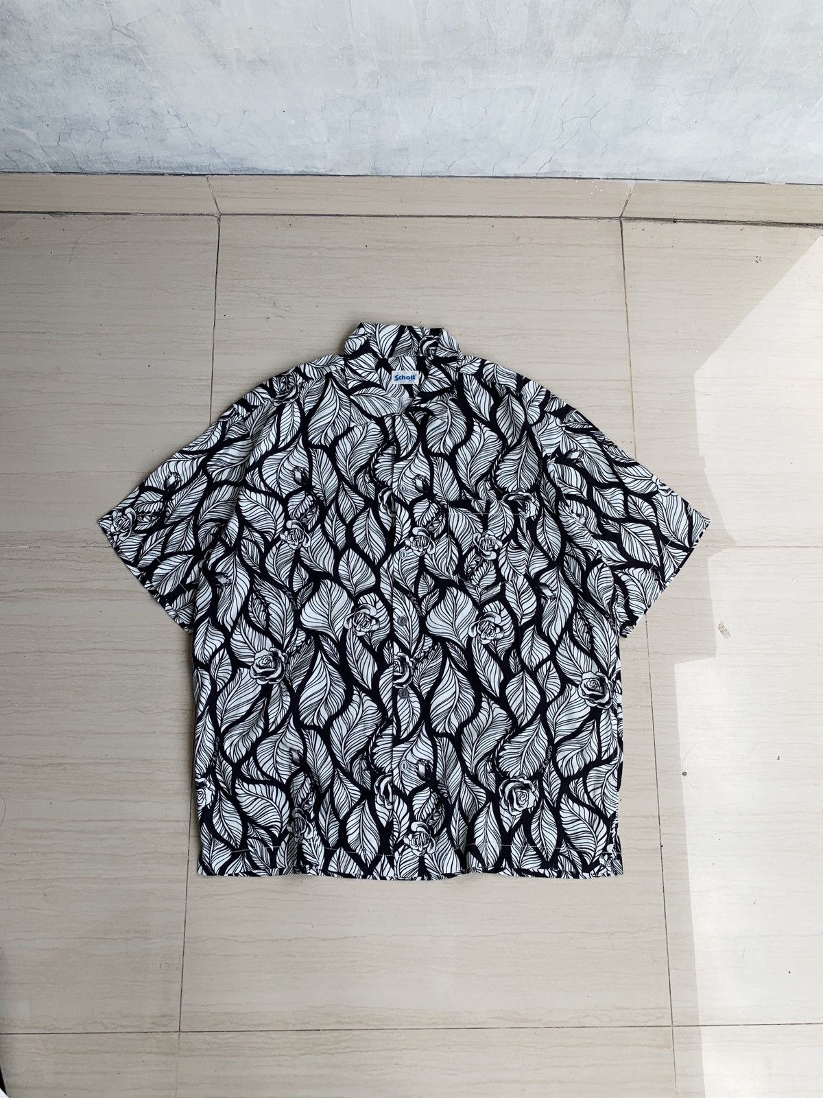 Schott Schott pattern Shirt vintage Size US L / EU 52-54 / 3 - 1 Thumbnail