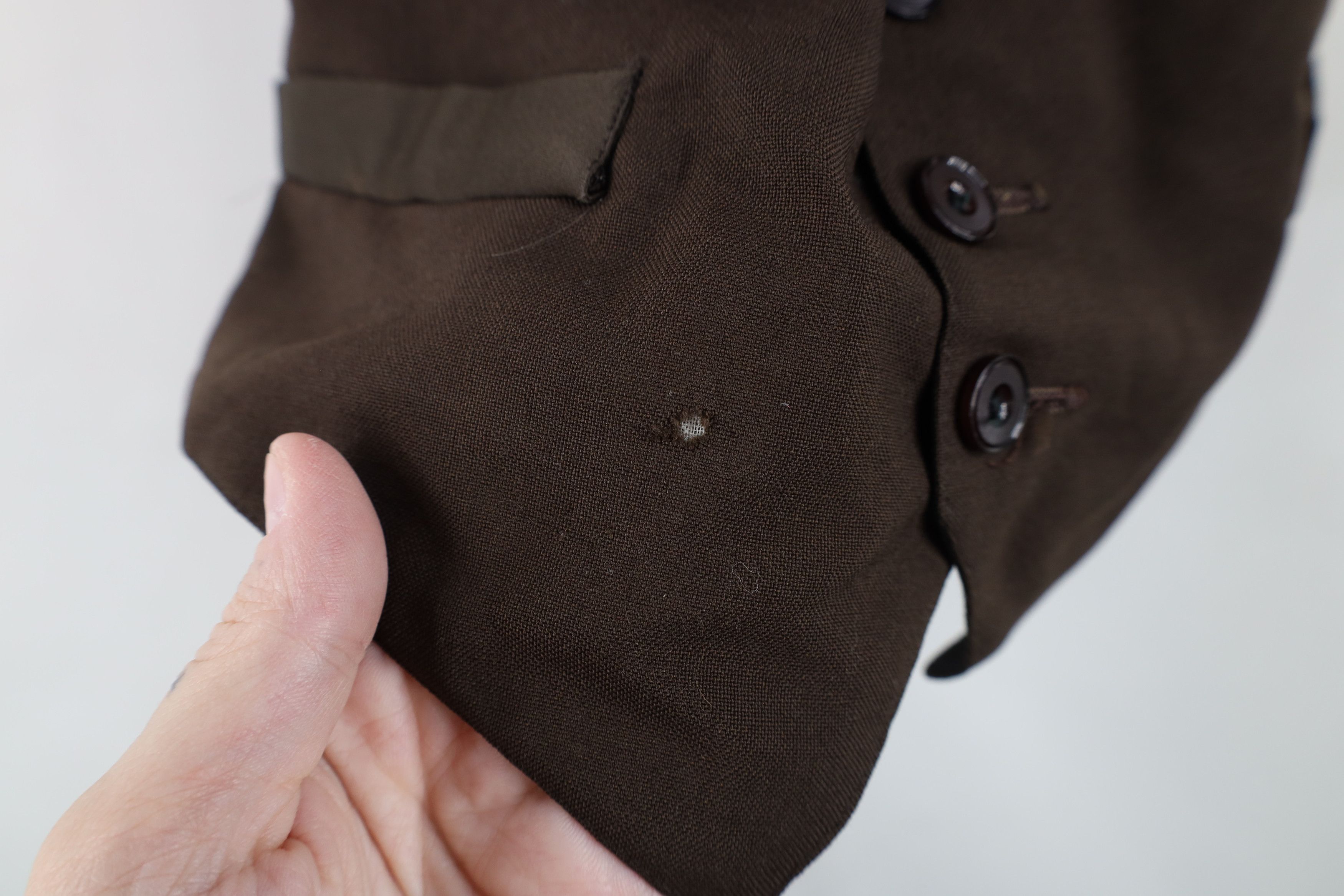 Vintage Vintage 40s 50s Rockabilly Gabardine Tuxedo Suit Vest Size US S / EU 44-46 / 1 - 5 Thumbnail