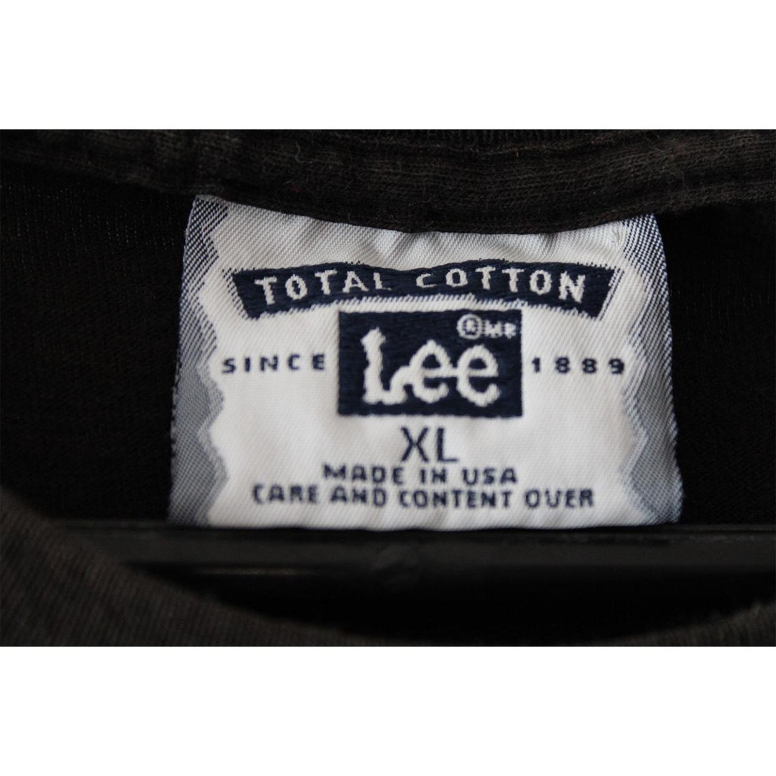 Lee Vintage 90's Black Lee Motorcycle Week Graphic Tee Size US XL / EU 56 / 4 - 5 Thumbnail
