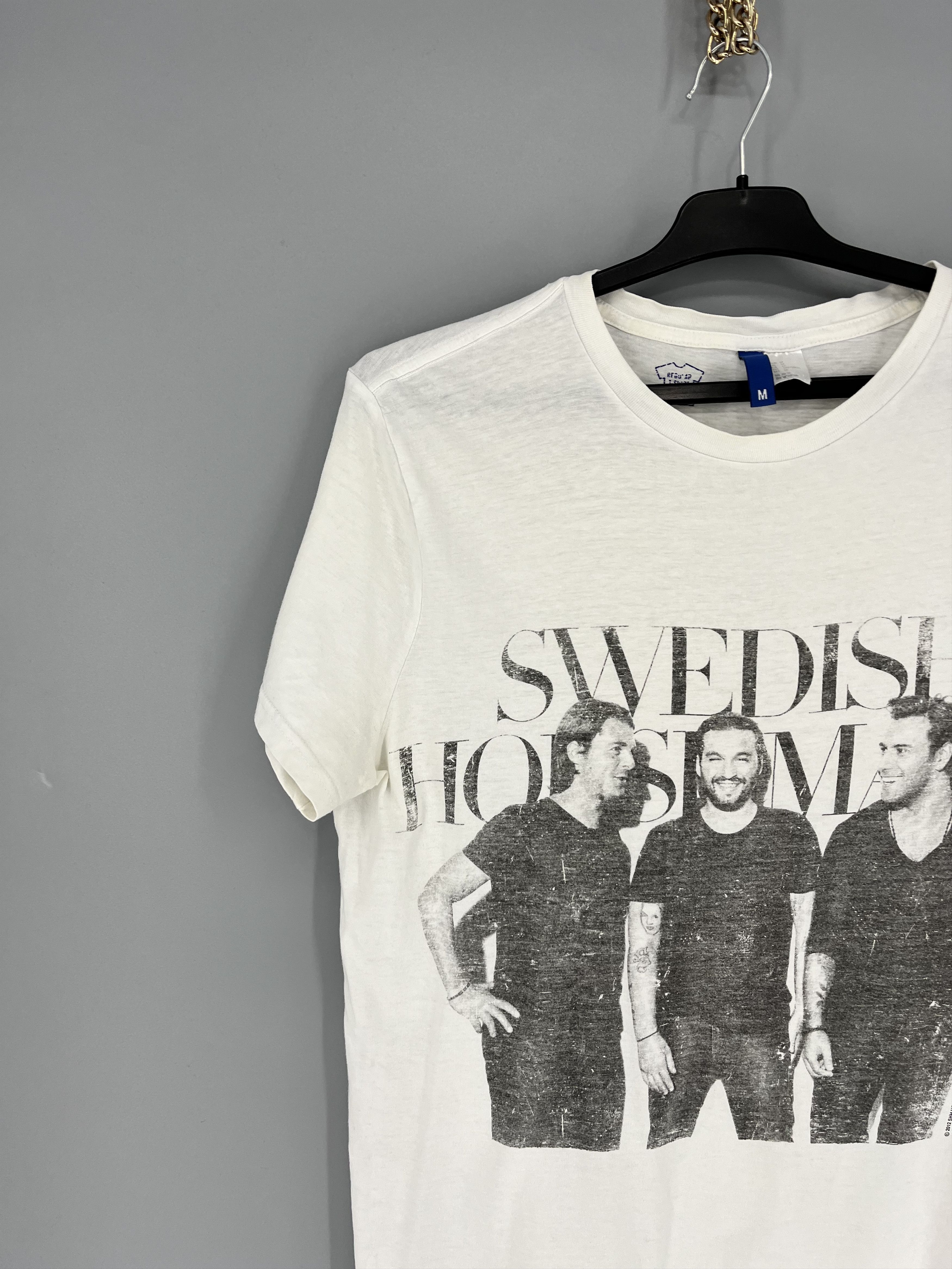 Band Tees Vintage Swedish House Mafia Big Logo Full Print Tshirt M Size US M / EU 48-50 / 2 - 4 Thumbnail