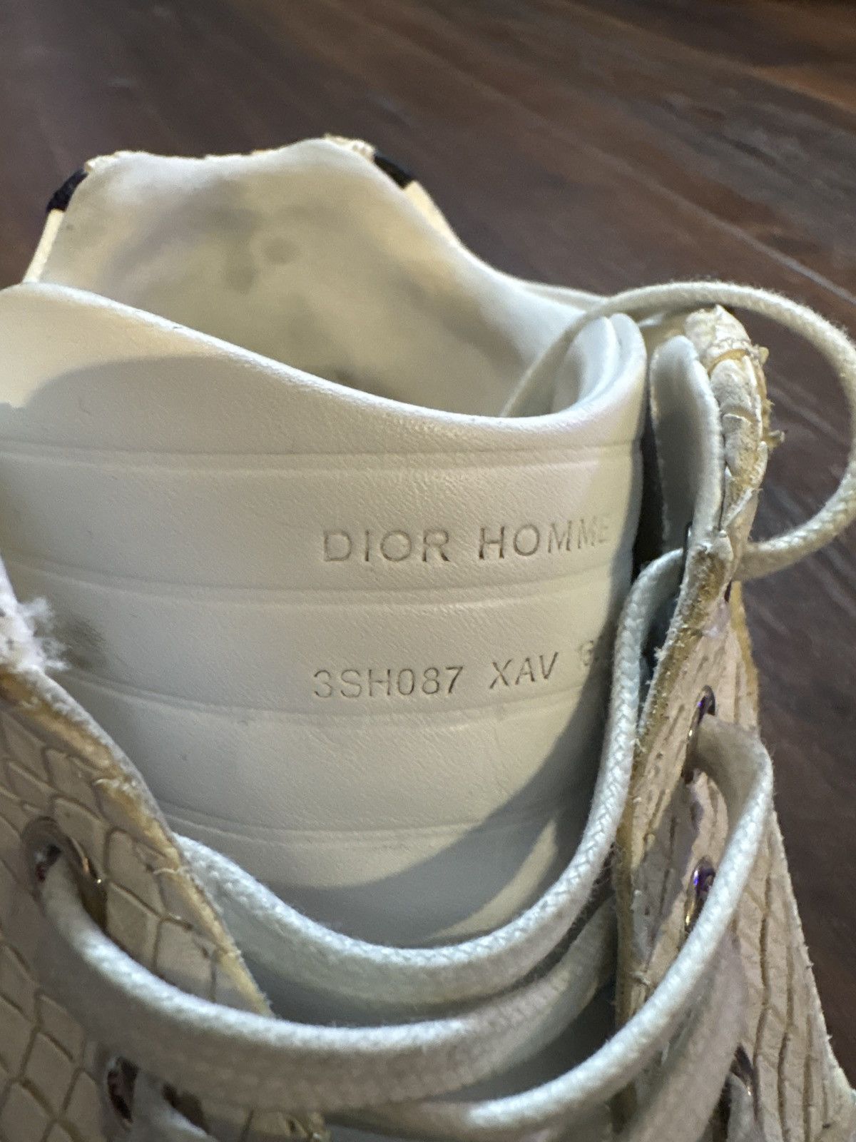 Dior Dior Homme Reptile Hi-top Sneakers Size US 9.5 / EU 42-43 - 8 Thumbnail