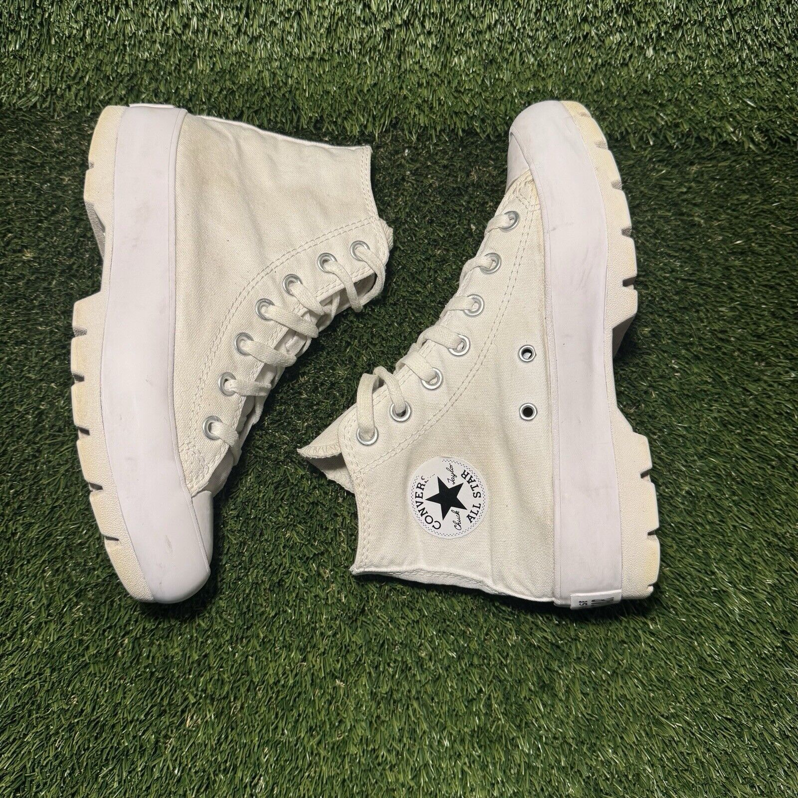 Converse Size 6 - Converse Chuck Taylor All Star Lugged High White W Size US 6 / IT 36 - 5 Thumbnail