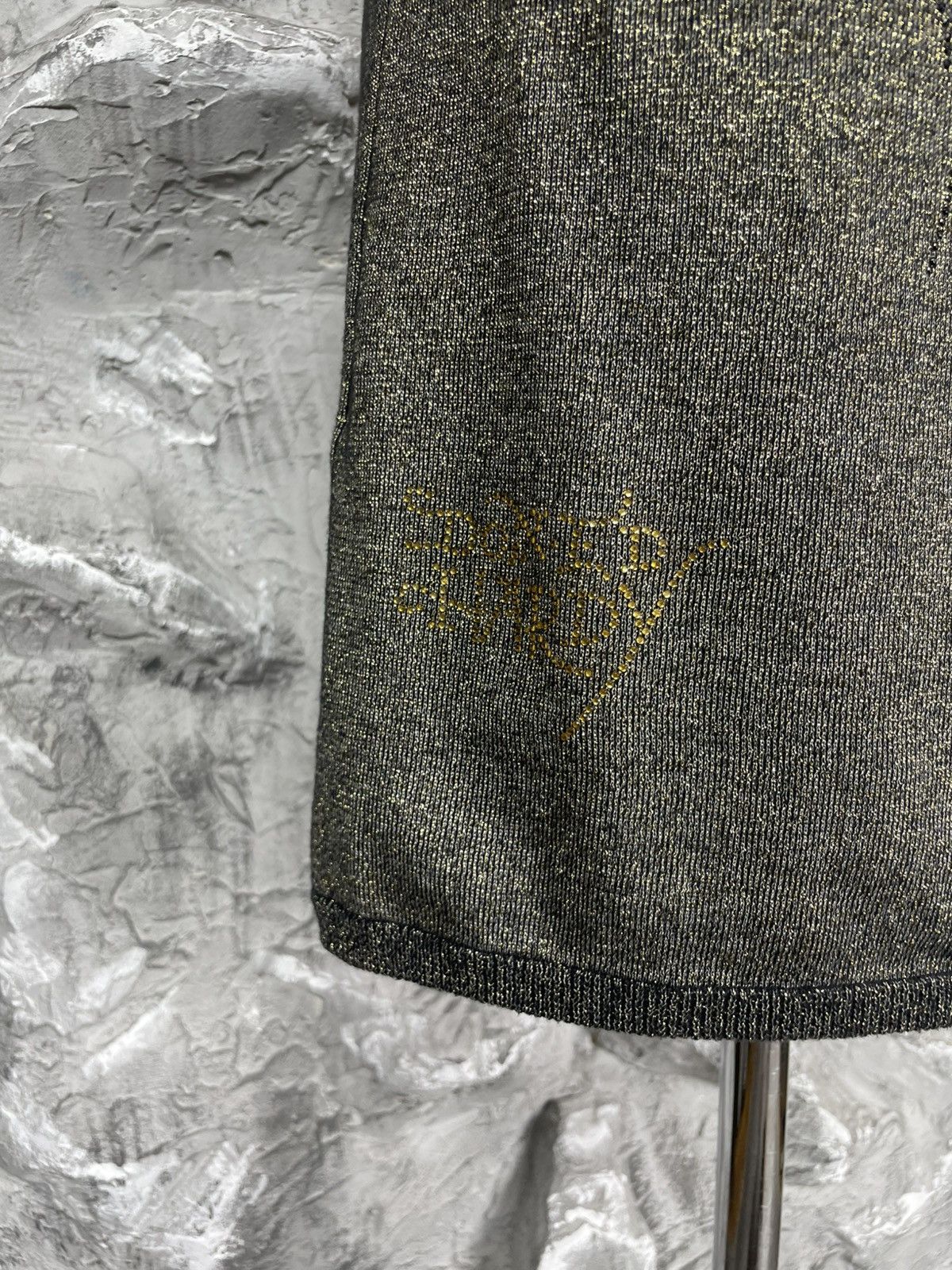 Ed Hardy 2000s Ed Hardy Christian Audigier Y2K Rhinestones Dress Size M / US 6-8 / IT 42-44 - 8 Thumbnail