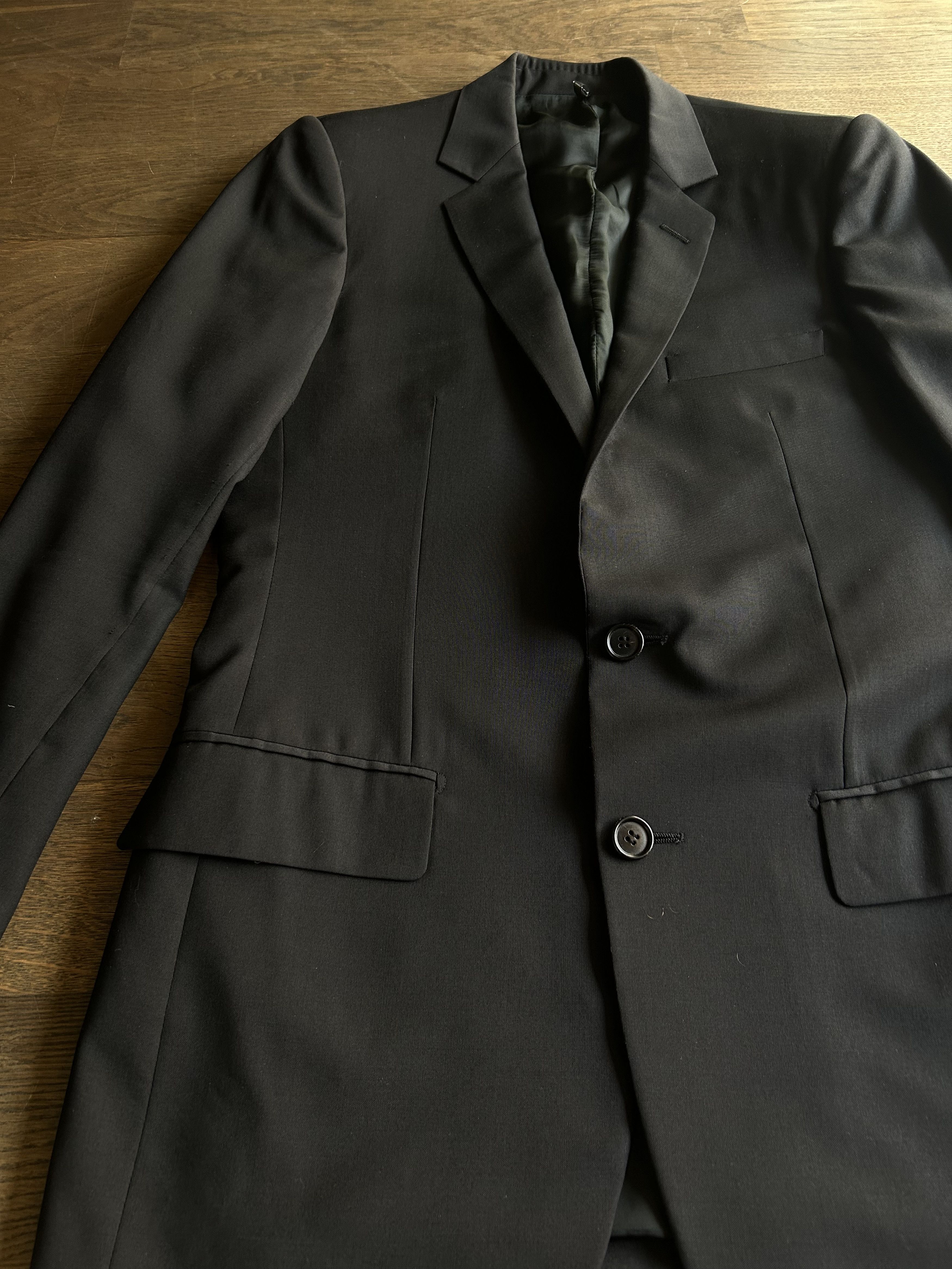 Dior Dior Black Blazer Hedi Slimane Size 44S - 2 Thumbnail