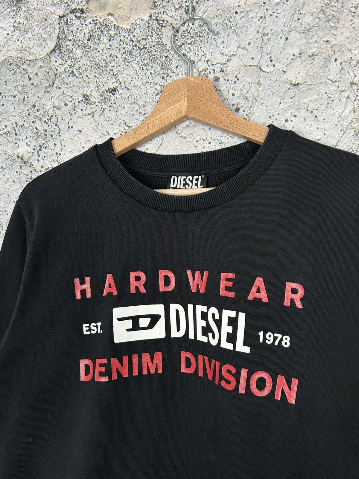 Diesel Diesel Hardwear Denim Division Crewneck Designer Alternative Size US M / EU 48-50 / 2 - 3 Thumbnail