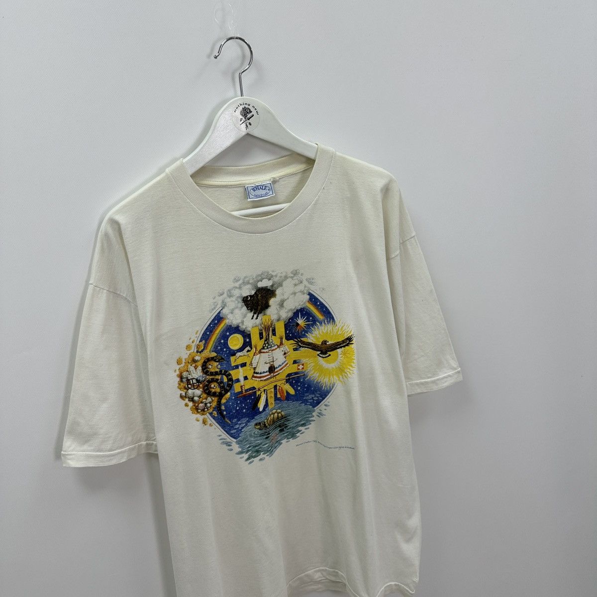 Vintage Vintage 90s Indians Marian Capka art graphic tee y2k Indian Size US XL / EU 56 / 4 - 3 Thumbnail