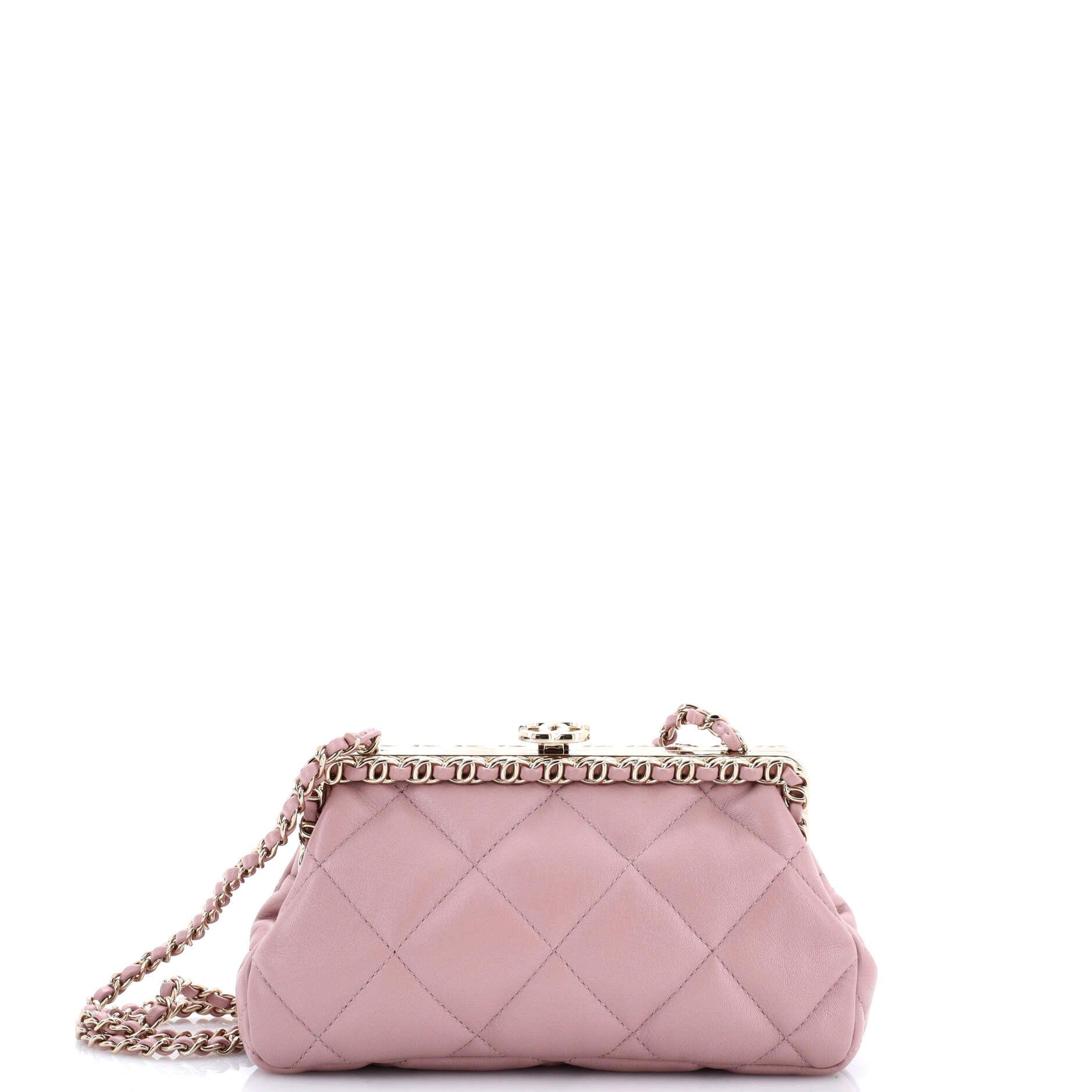Chanel CC Kiss Lock Chain Around Clutch on Chain Size ONE SIZE - 1 Thumbnail