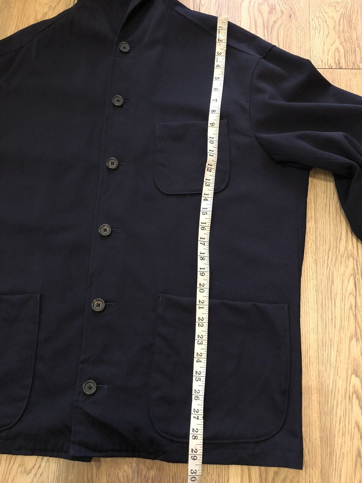 Vintage × Y's for Men × Yohji Yamamoto Yohji Yamamoto Y’s for Men hooded wools long blazer jacket Size US M / EU 48-50 / 2 - 11 Thumbnail