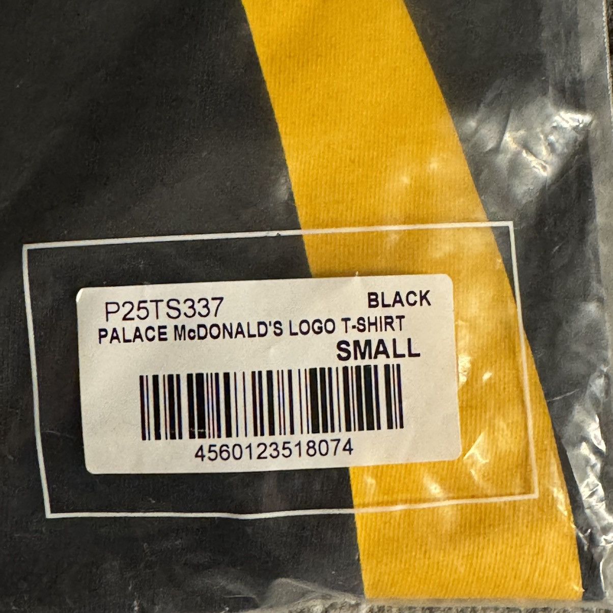 Palace Palace McDonalds Collab Black Yellow Arches T-Shirt S BNWT” Size US S / EU 44-46 / 1 - 7 Thumbnail
