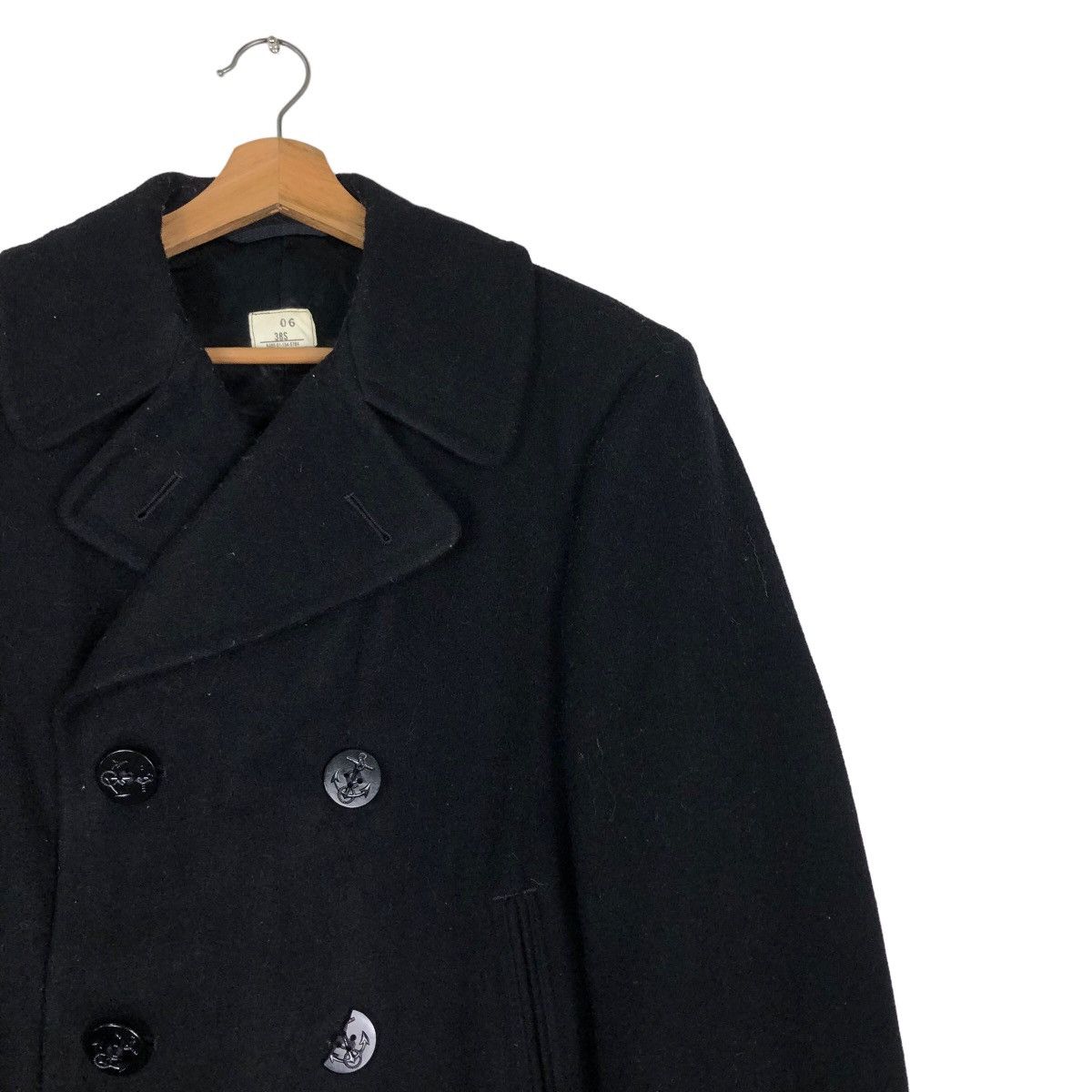 Vintage 🔥Vintage 60’s Wool Pea Coats Military Double Breast Army Size US M / EU 48-50 / 2 - 6 Thumbnail