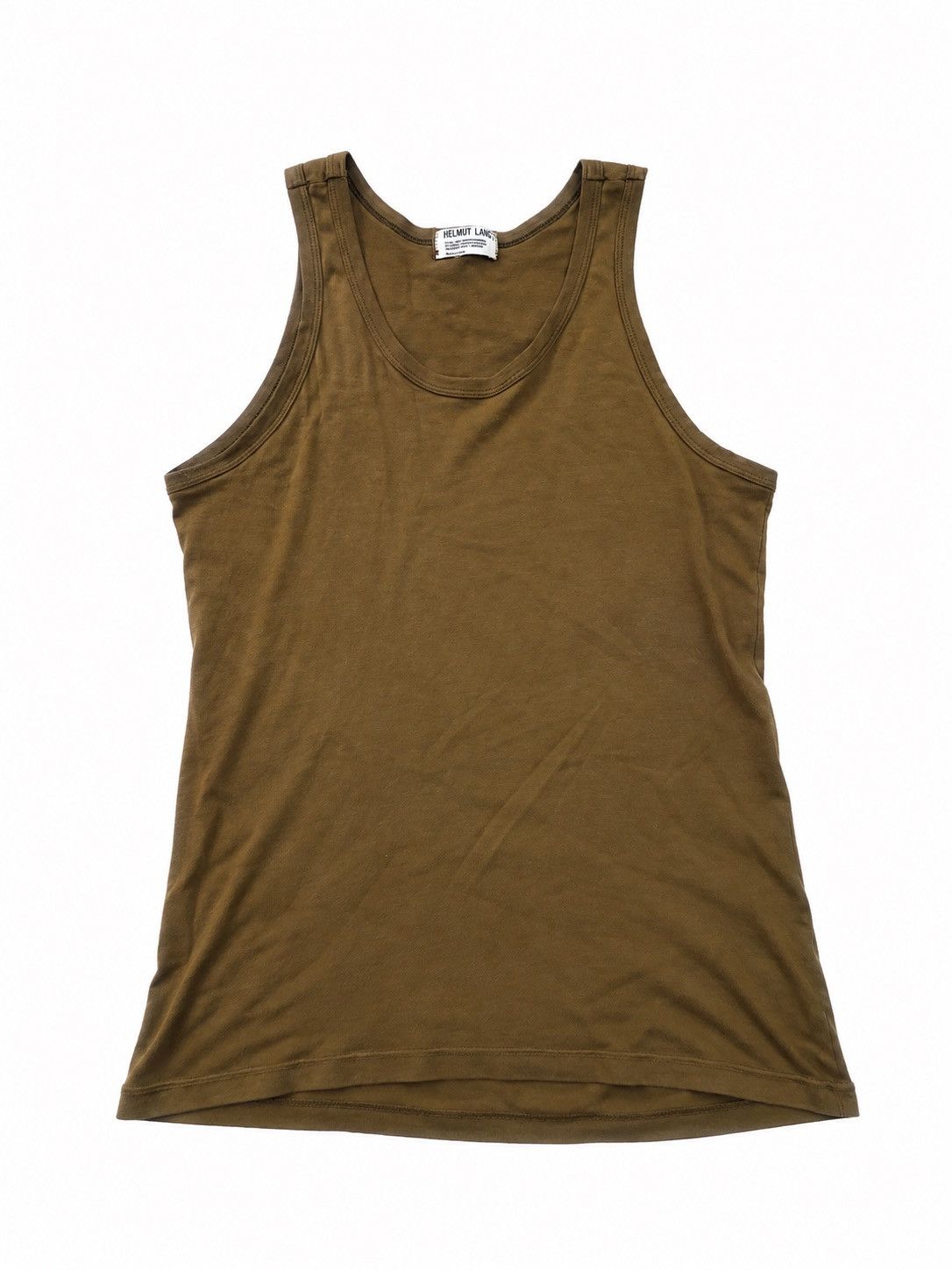Helmut Lang AW97 Union Jack rubber tank top | Grailed